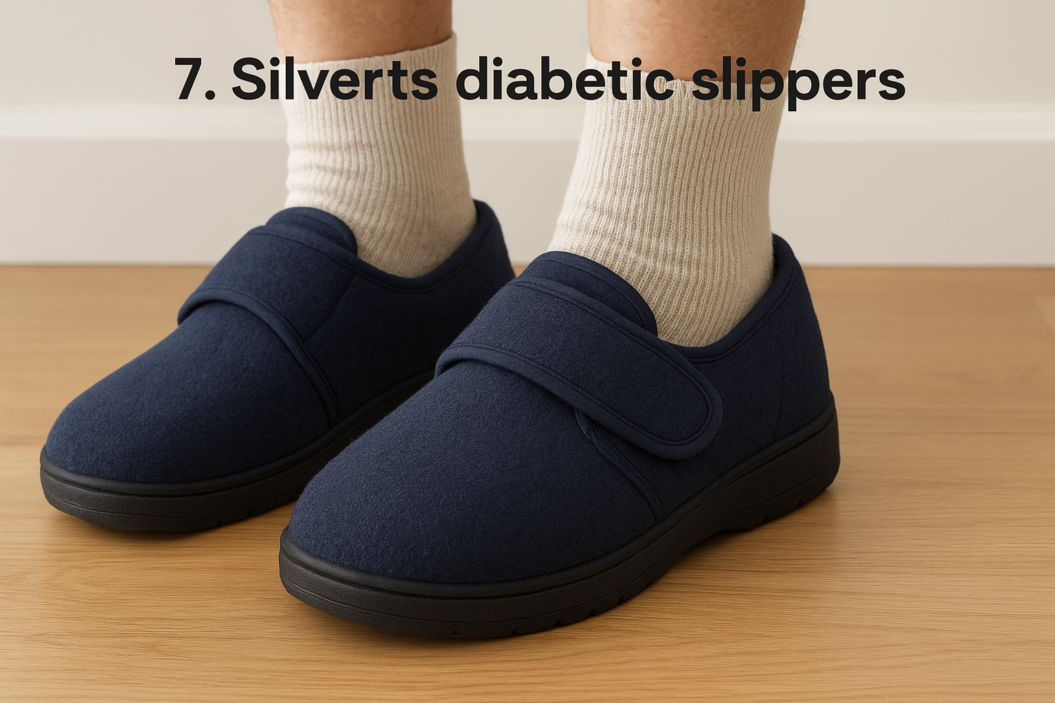7. Silverts diabetic slippers