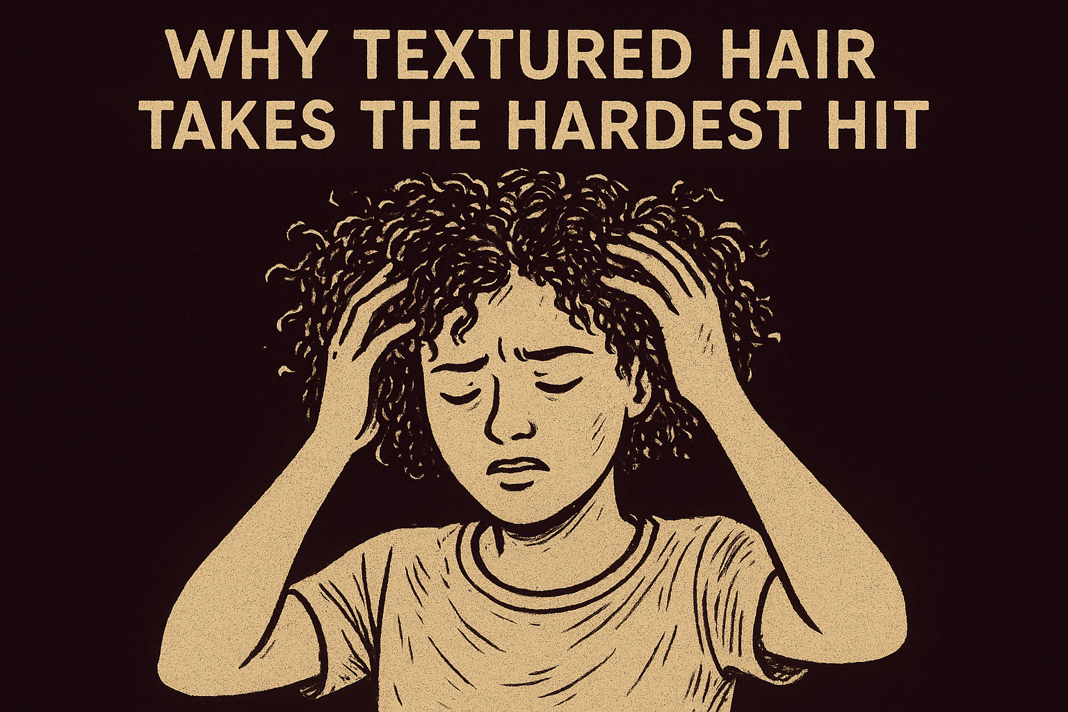 Why textured hair takes the hardest hit