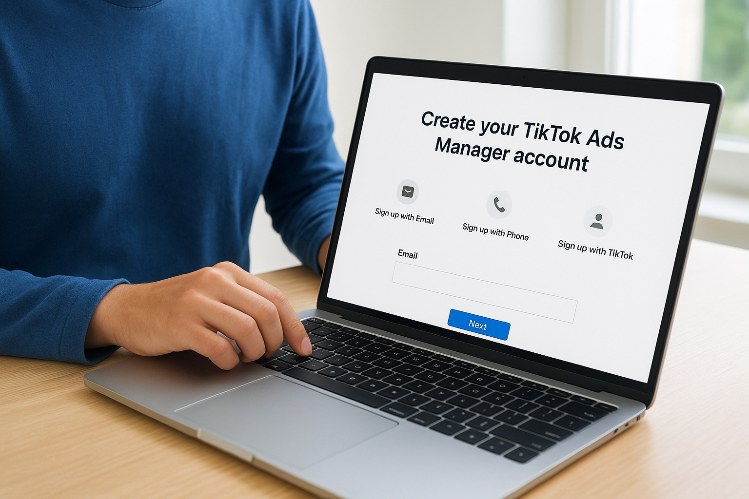 Creating your TikTok Ads Manager account