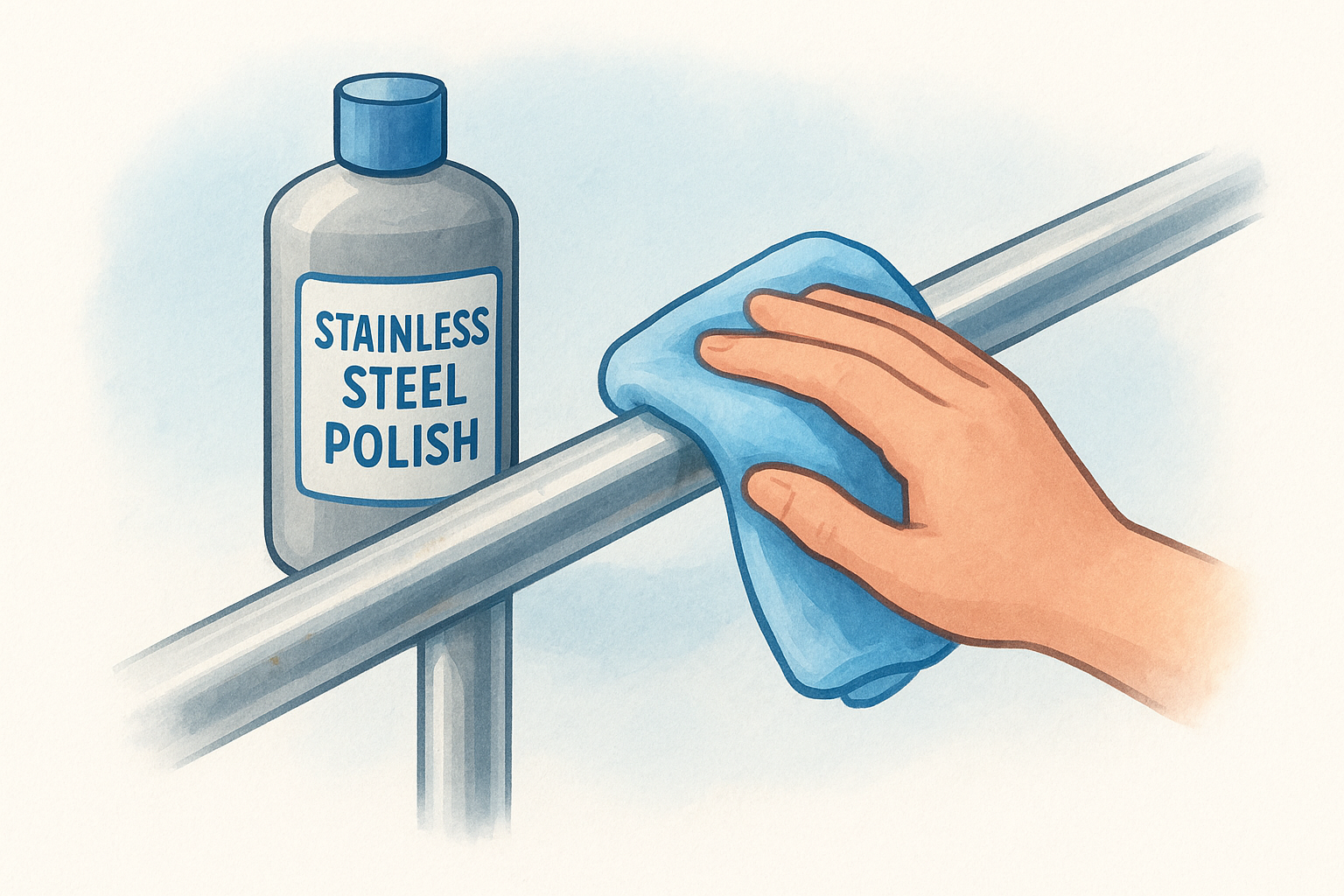 4. Stainless steel and metal polish