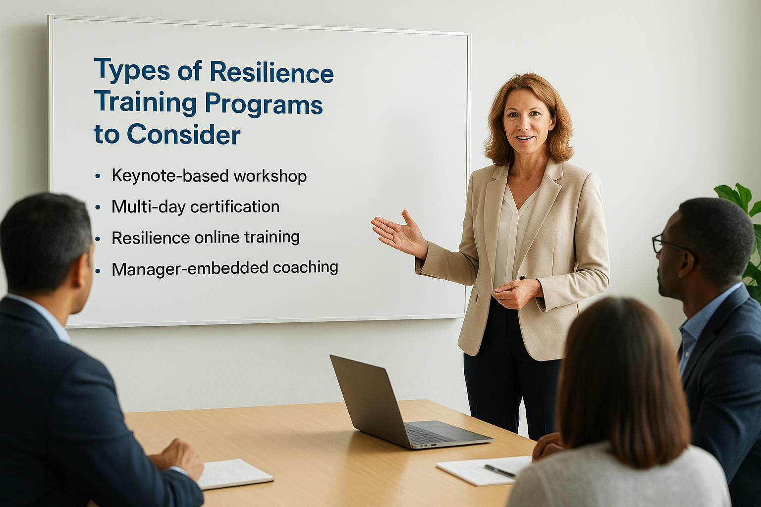 Types of resilience training programs to consider