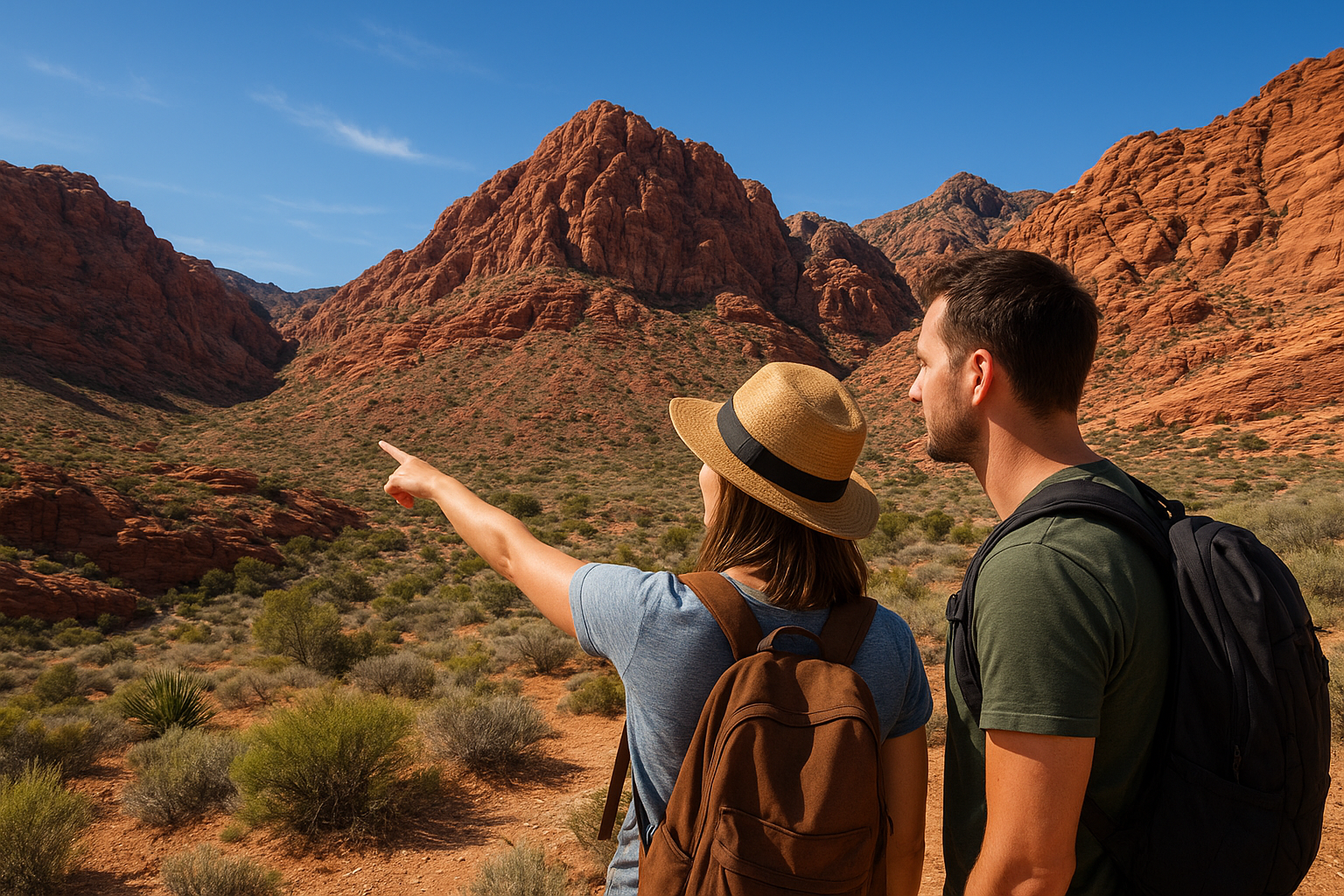 9. Escape the Strip with a Red Rock Canyon or Hoover Dam trip
