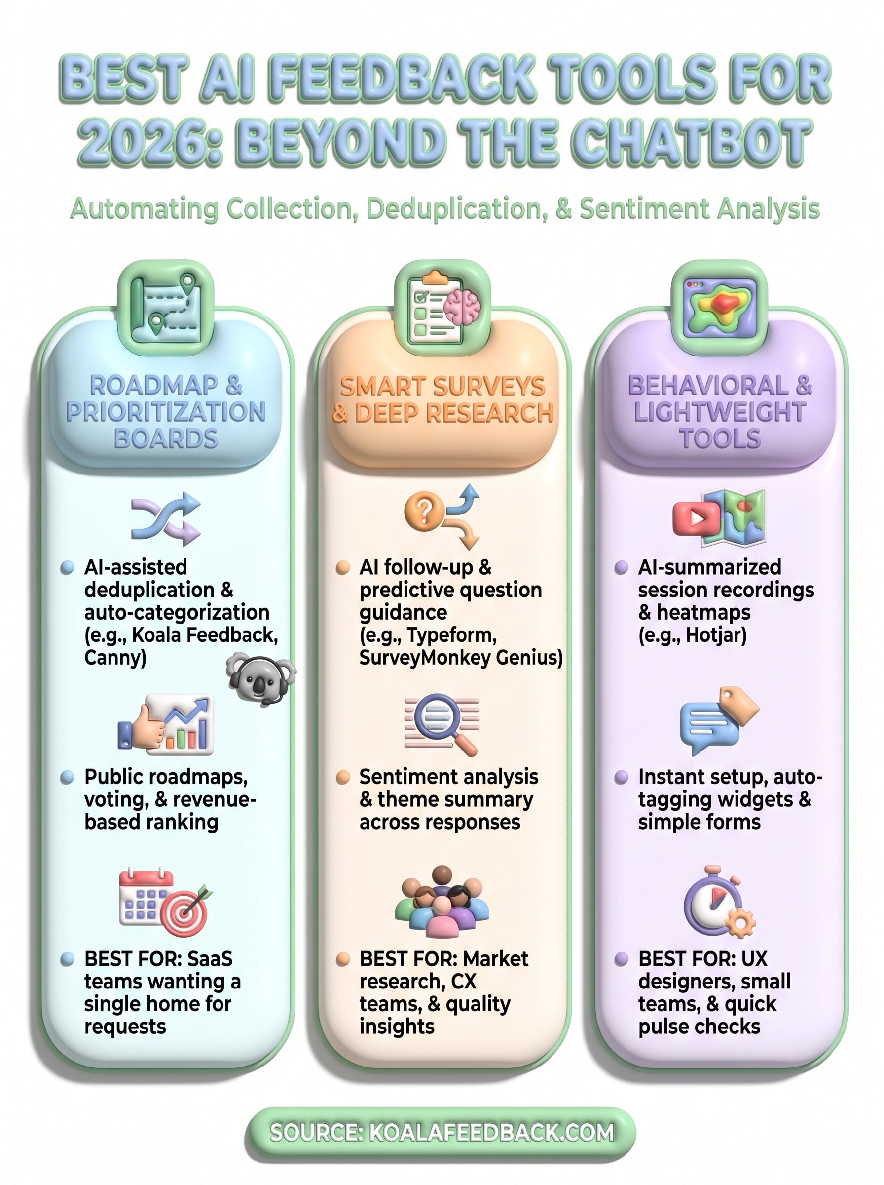 ai feedback collection infographic