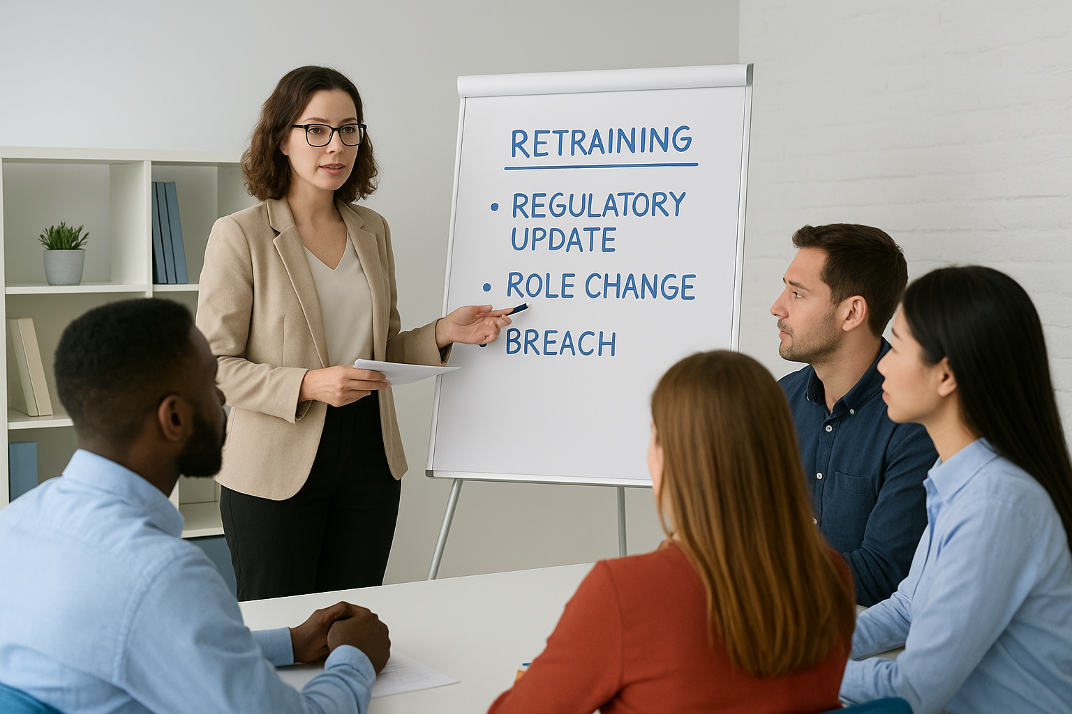 Events that trigger retraining outside the schedule