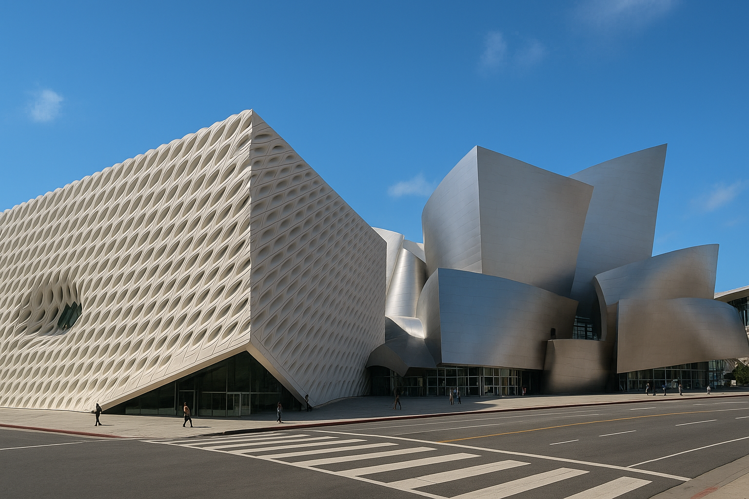2. See The Broad and Walt Disney Concert Hall