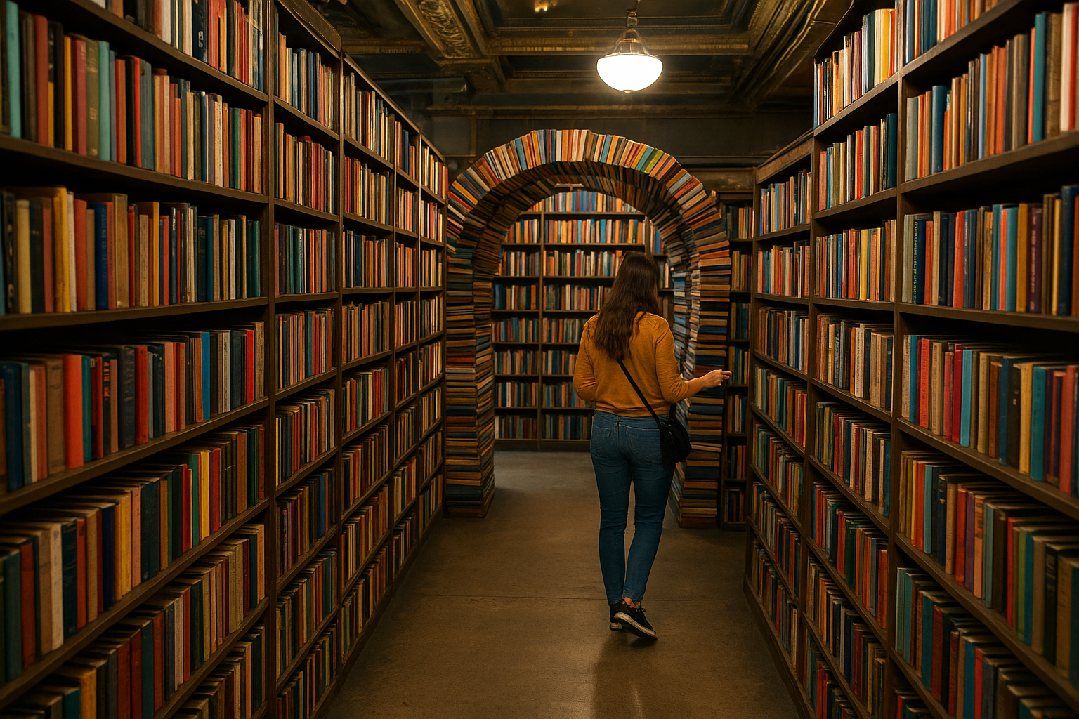 5. Browse the shelves at The Last Bookstore