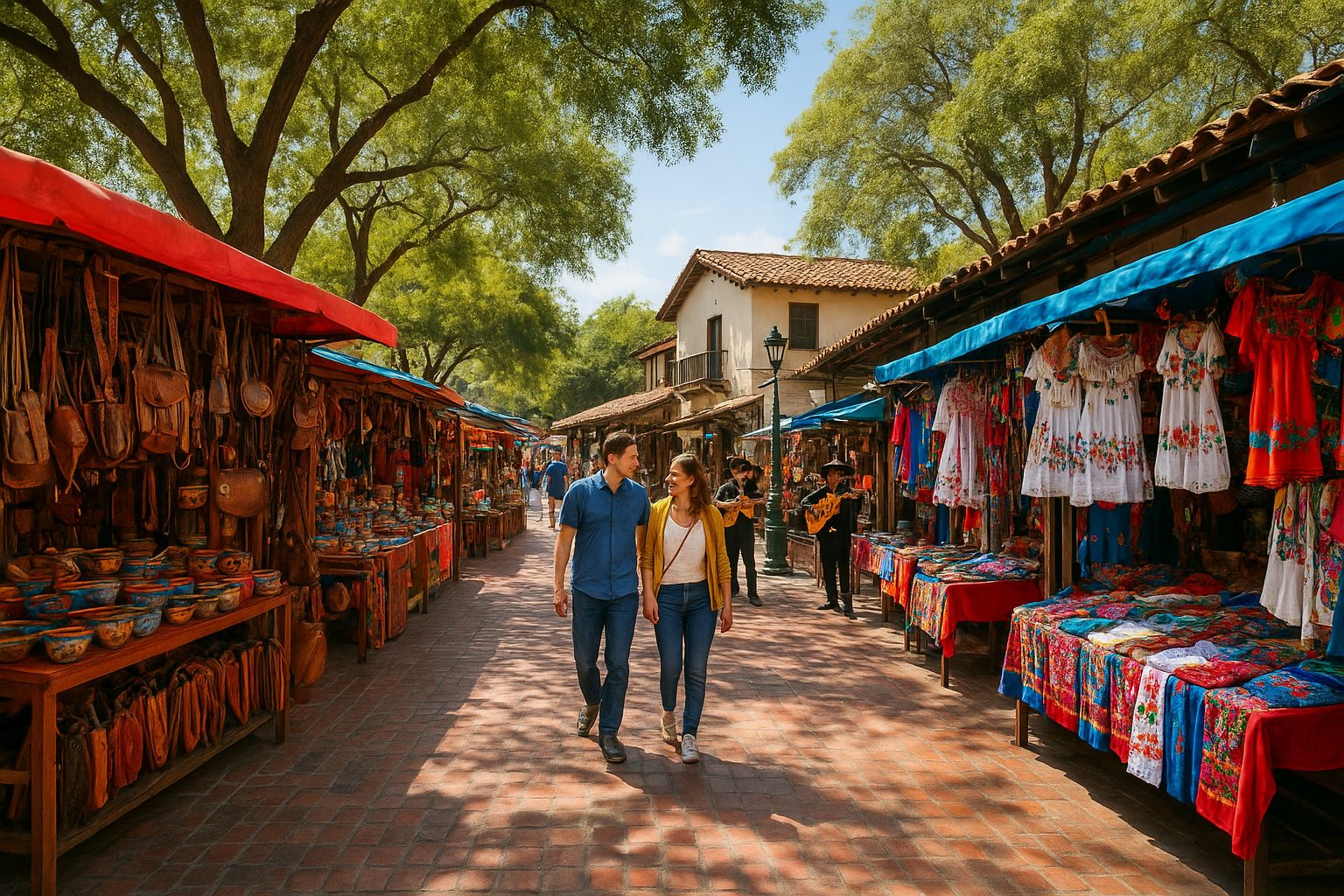 8. Step back in time at Olvera Street