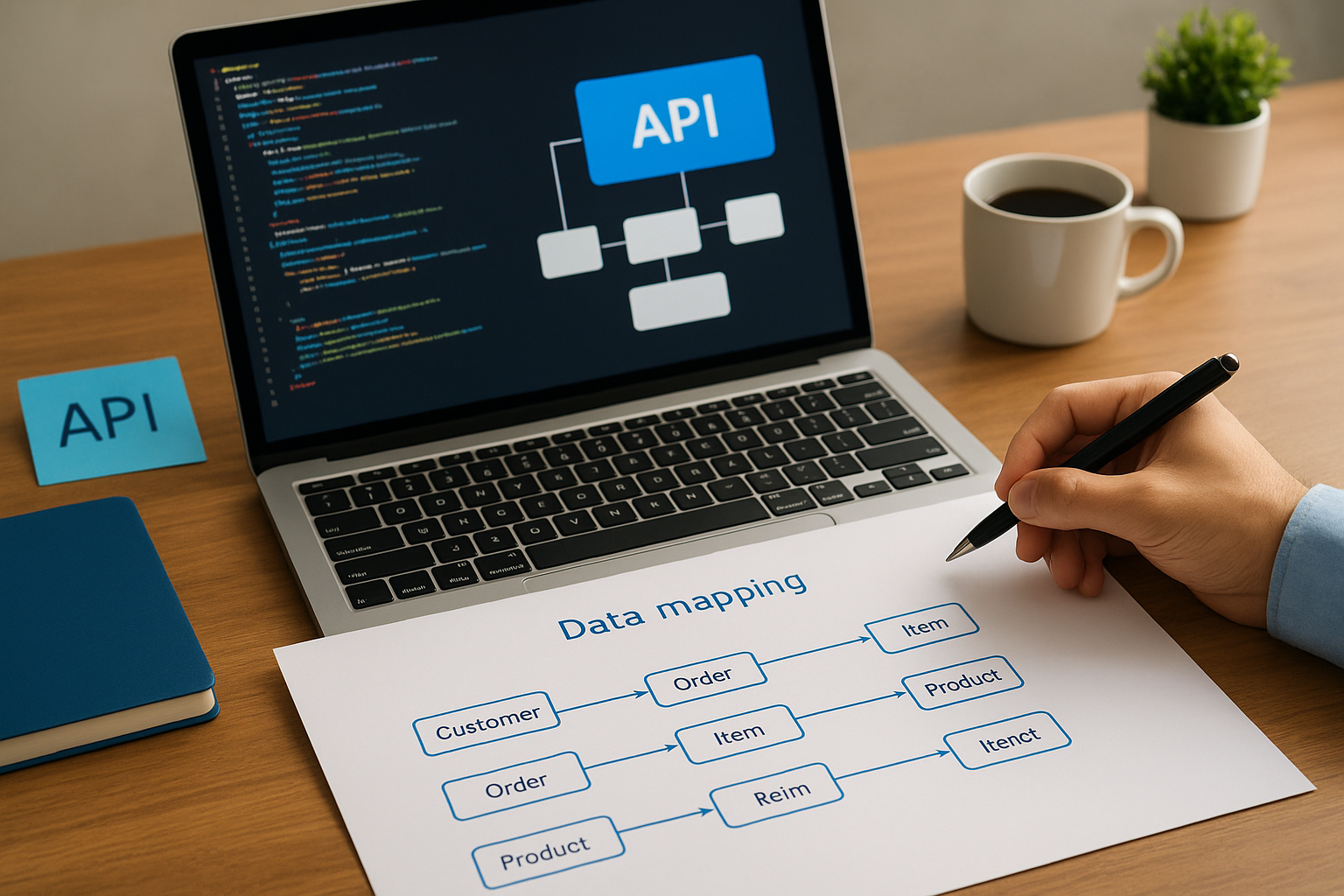 The connection layer: APIs and data mapping