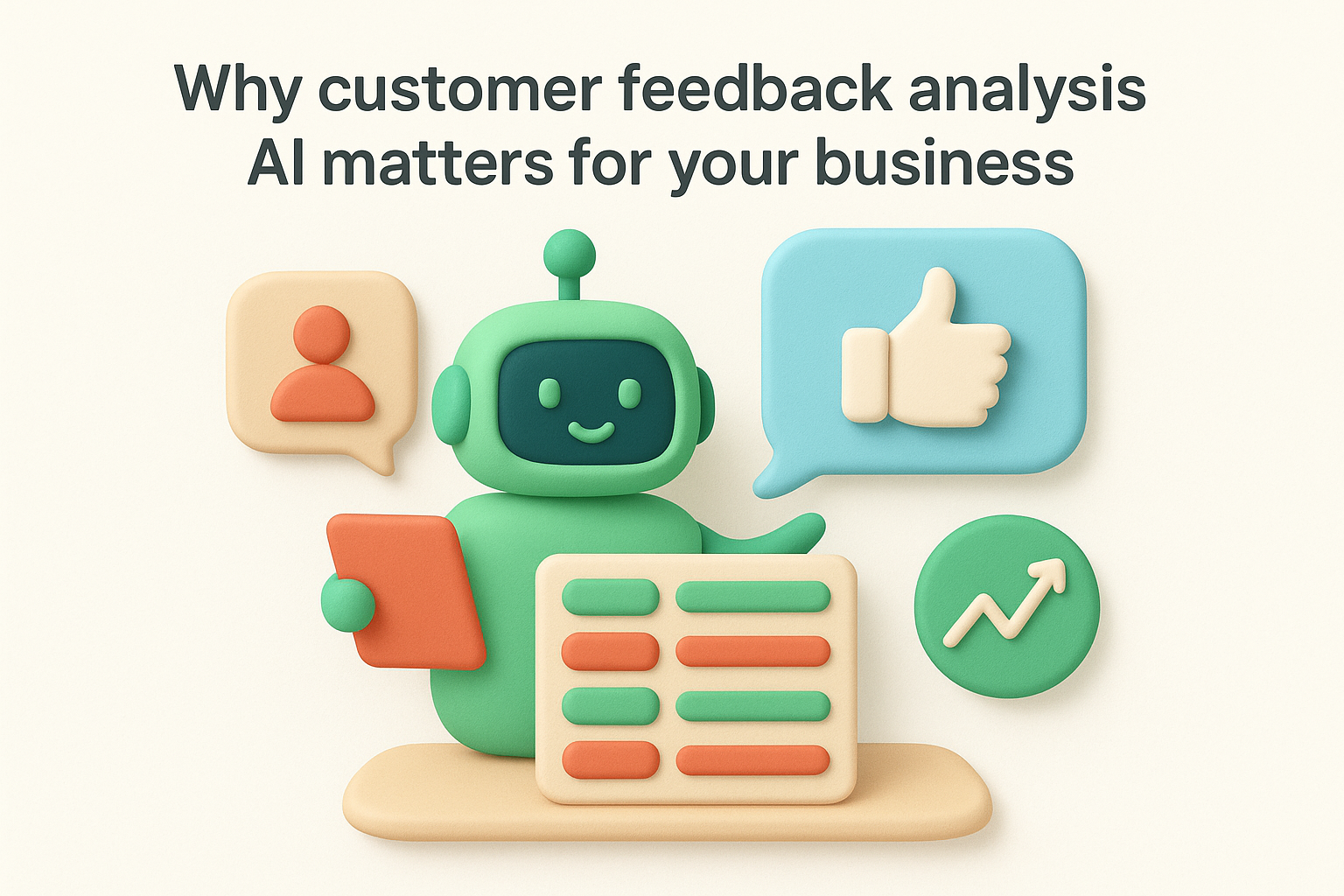 Why customer feedback analysis AI matters for your business