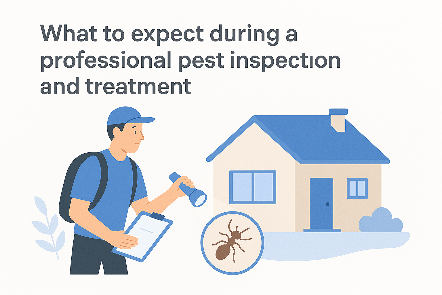 What to expect during a professional pest inspection and treatment