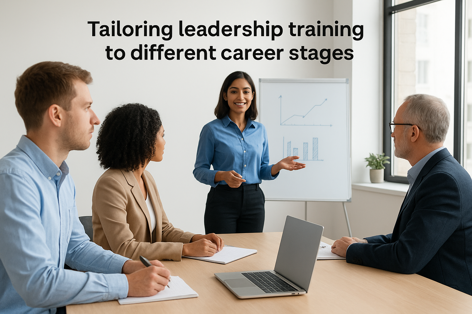 Tailoring leadership training to different career stages