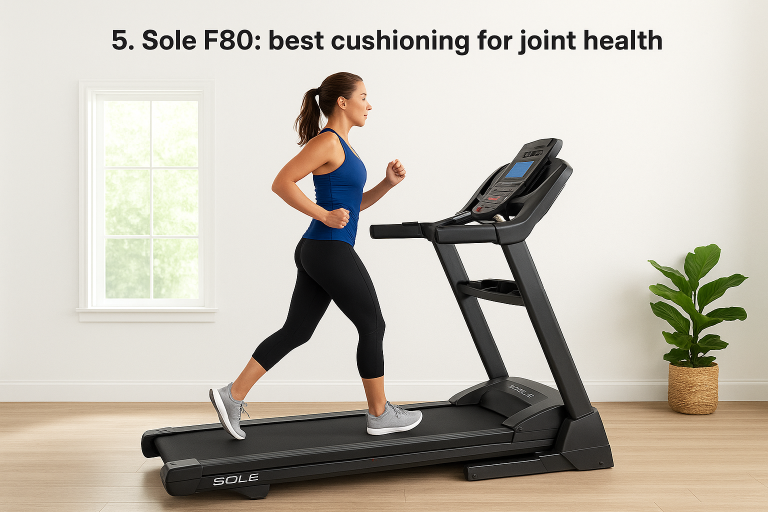 5. Sole F80: best cushioning for joint health