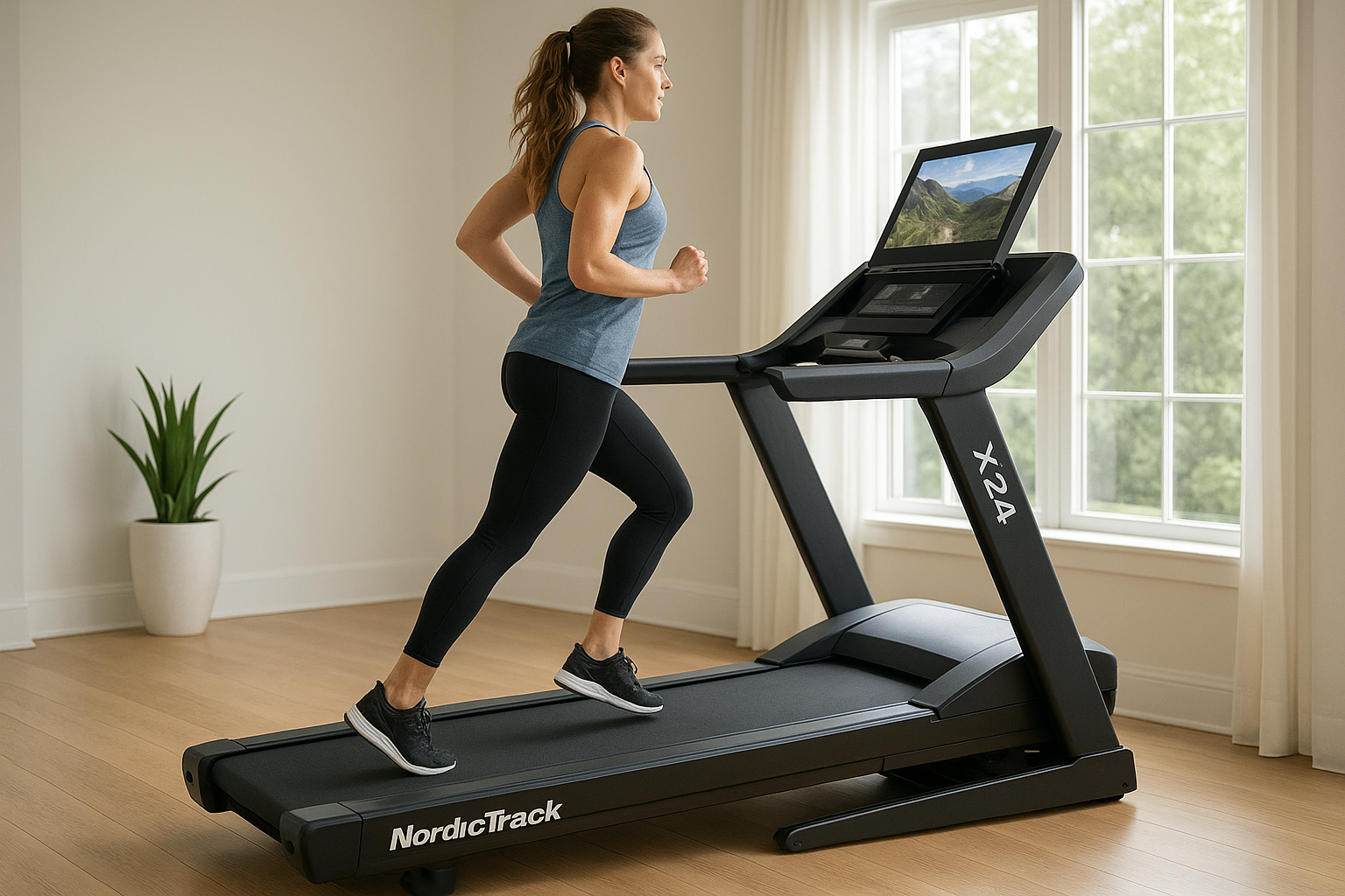8. NordicTrack X24: best incline treadmill
