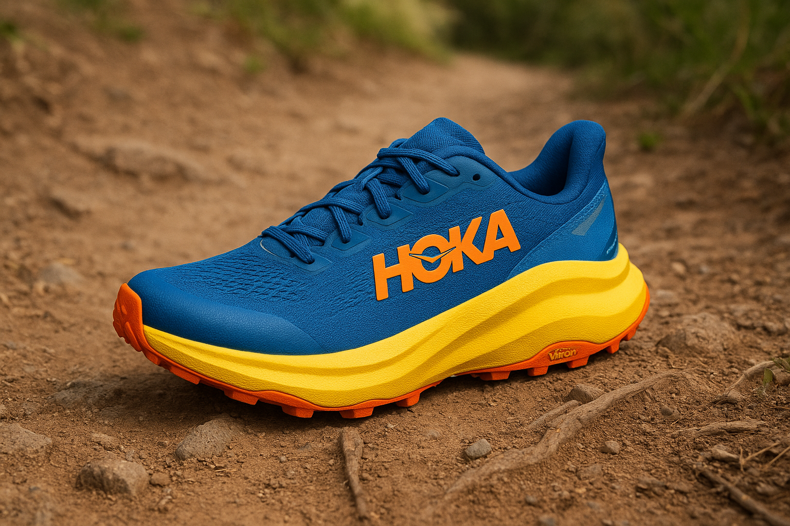 7. Hoka Speedgoat 7 for trail runs with flat feet