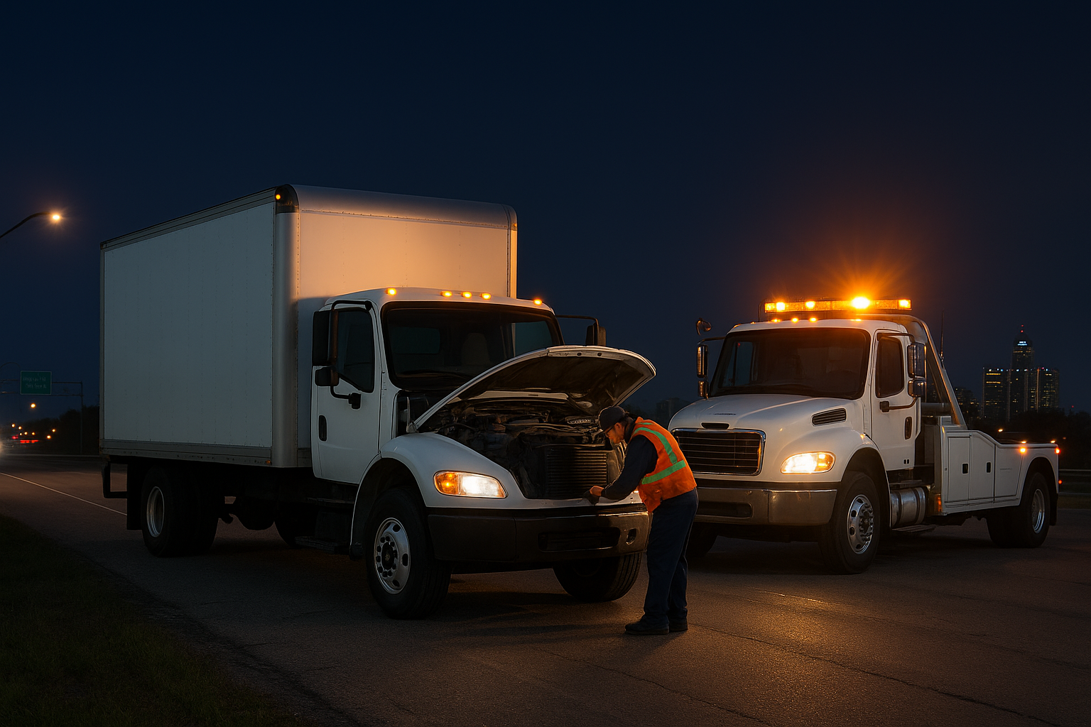 24 Hour Roadside Assistance for Trucks: Detroit's Help Why 24-hour roadside assistance matters for Detroit truck drivers