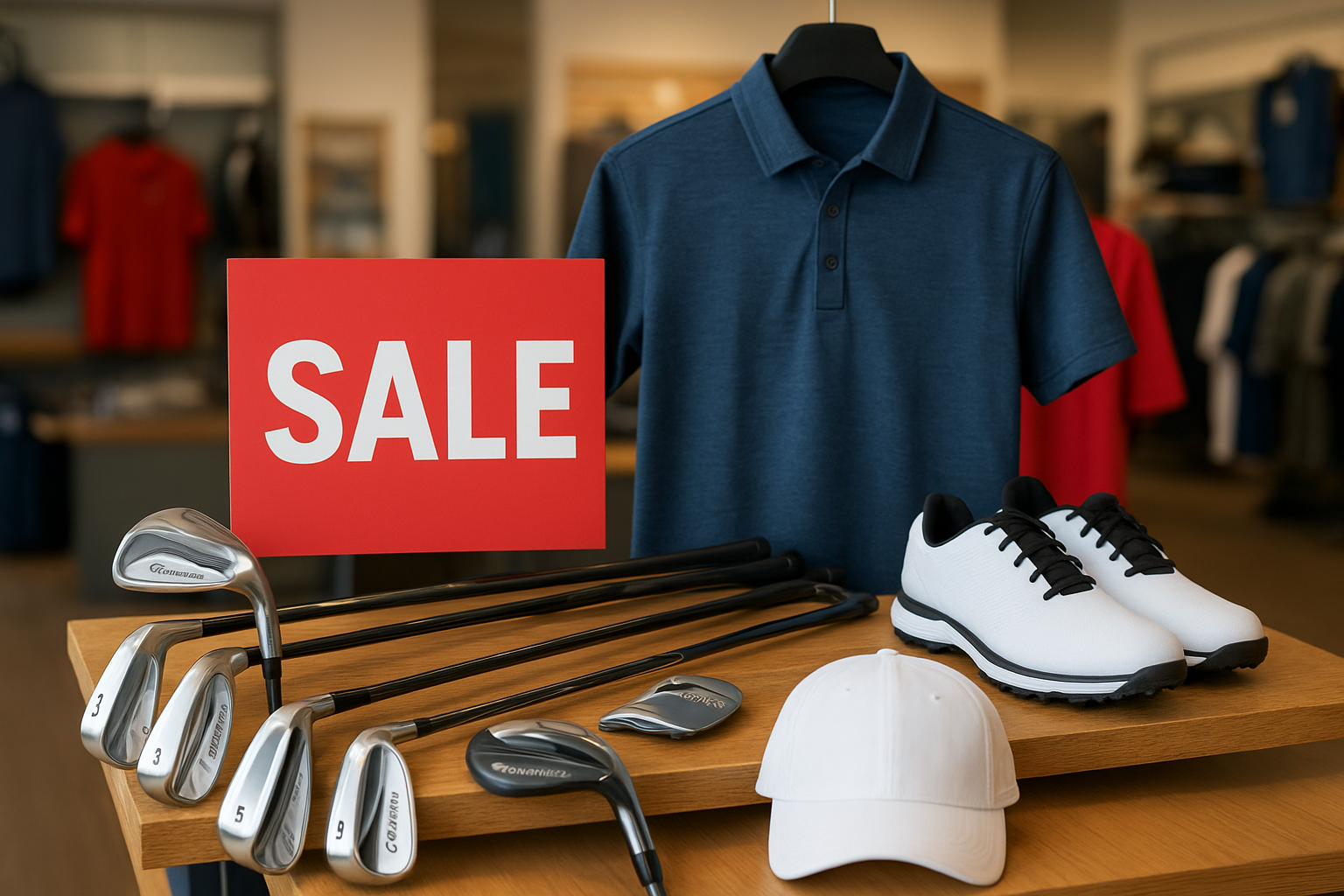 5. Clubhouse Golf: best for sales and clearance deals