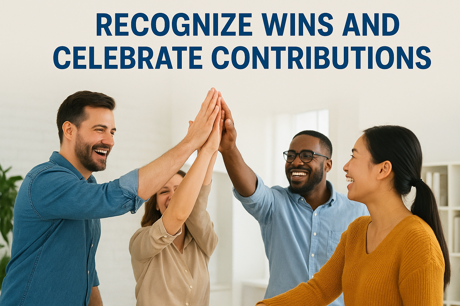 5. Recognize wins and celebrate contributions