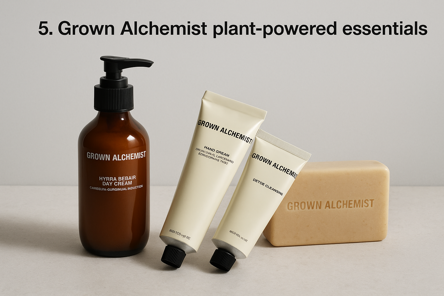 5. Grown Alchemist plant-powered essentials