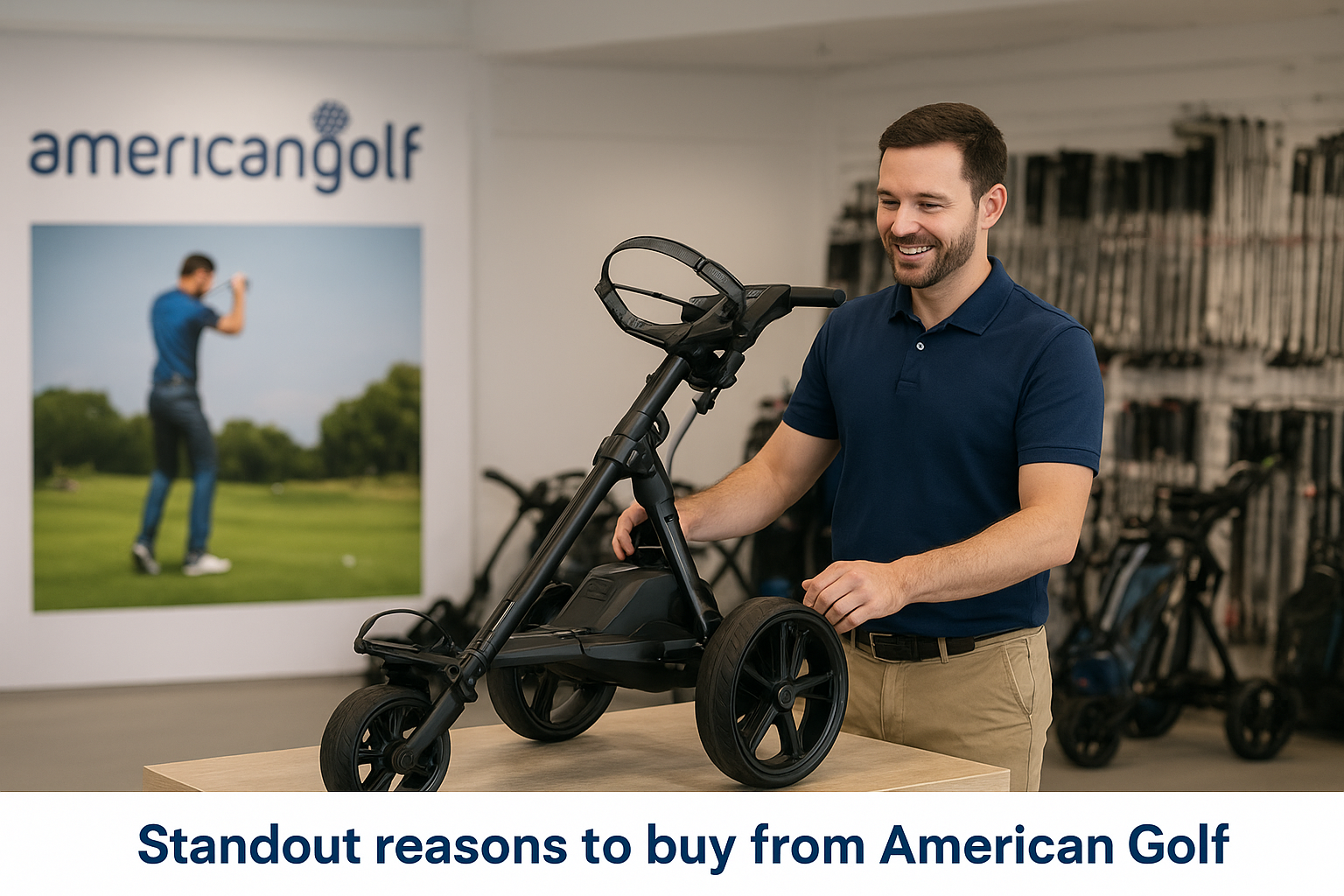 Standout reasons to buy from American Golf