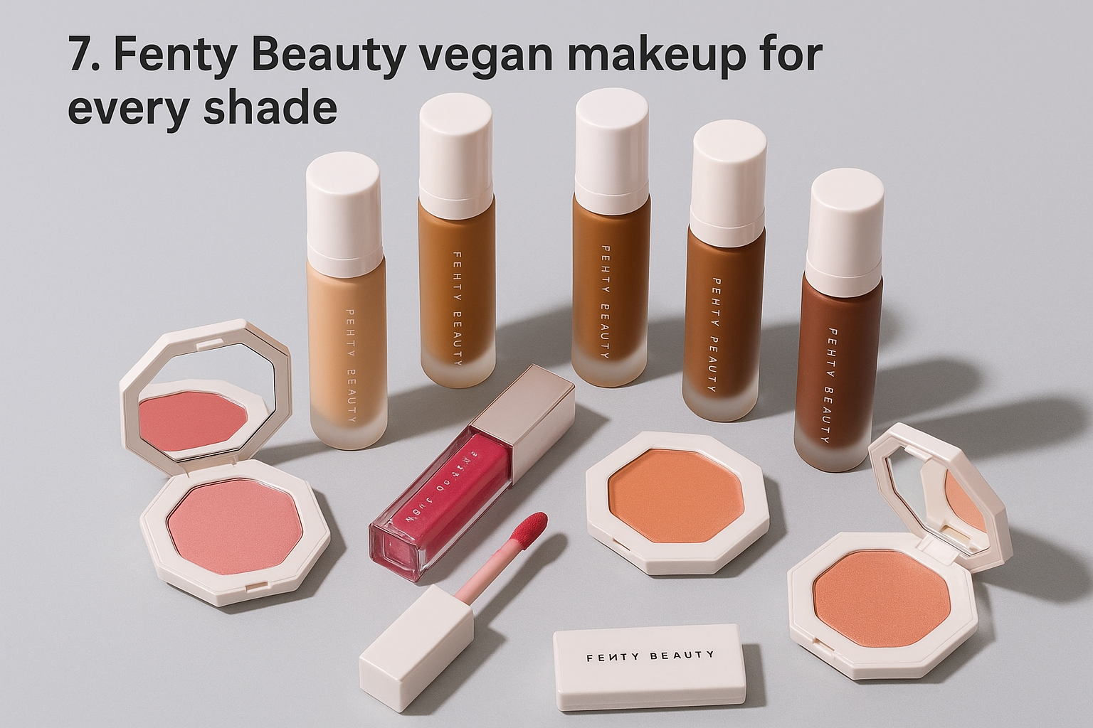 7. Fenty Beauty vegan makeup for every shade