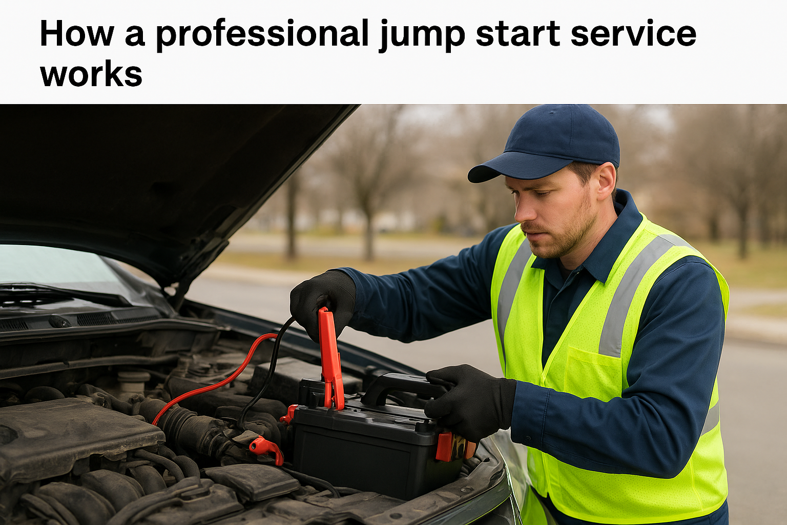 Jump Start Service: What It Is and What Detroit Drivers Pay How a professional jump start service works