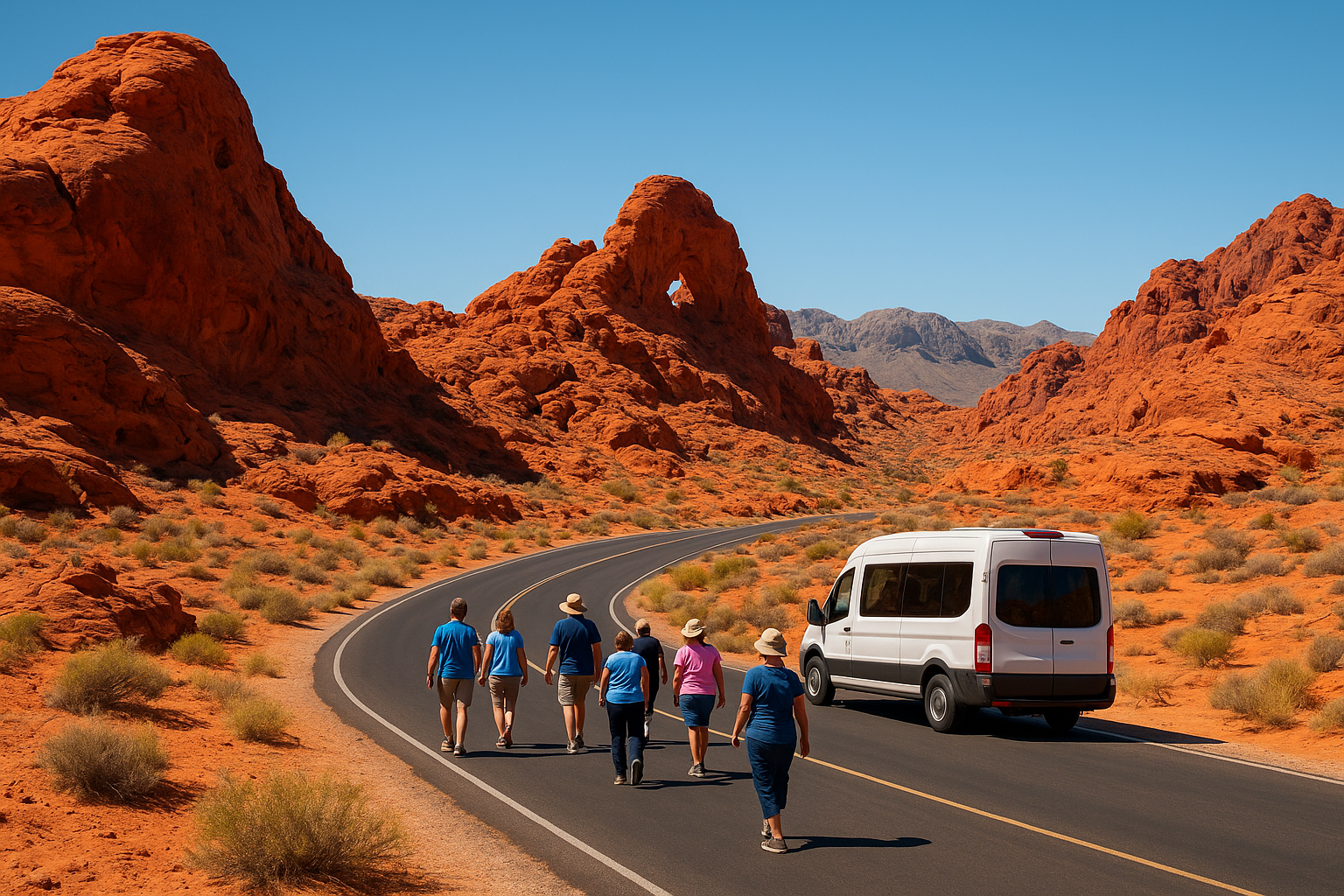5. Combined Red Rock Canyon and Valley of Fire day tours