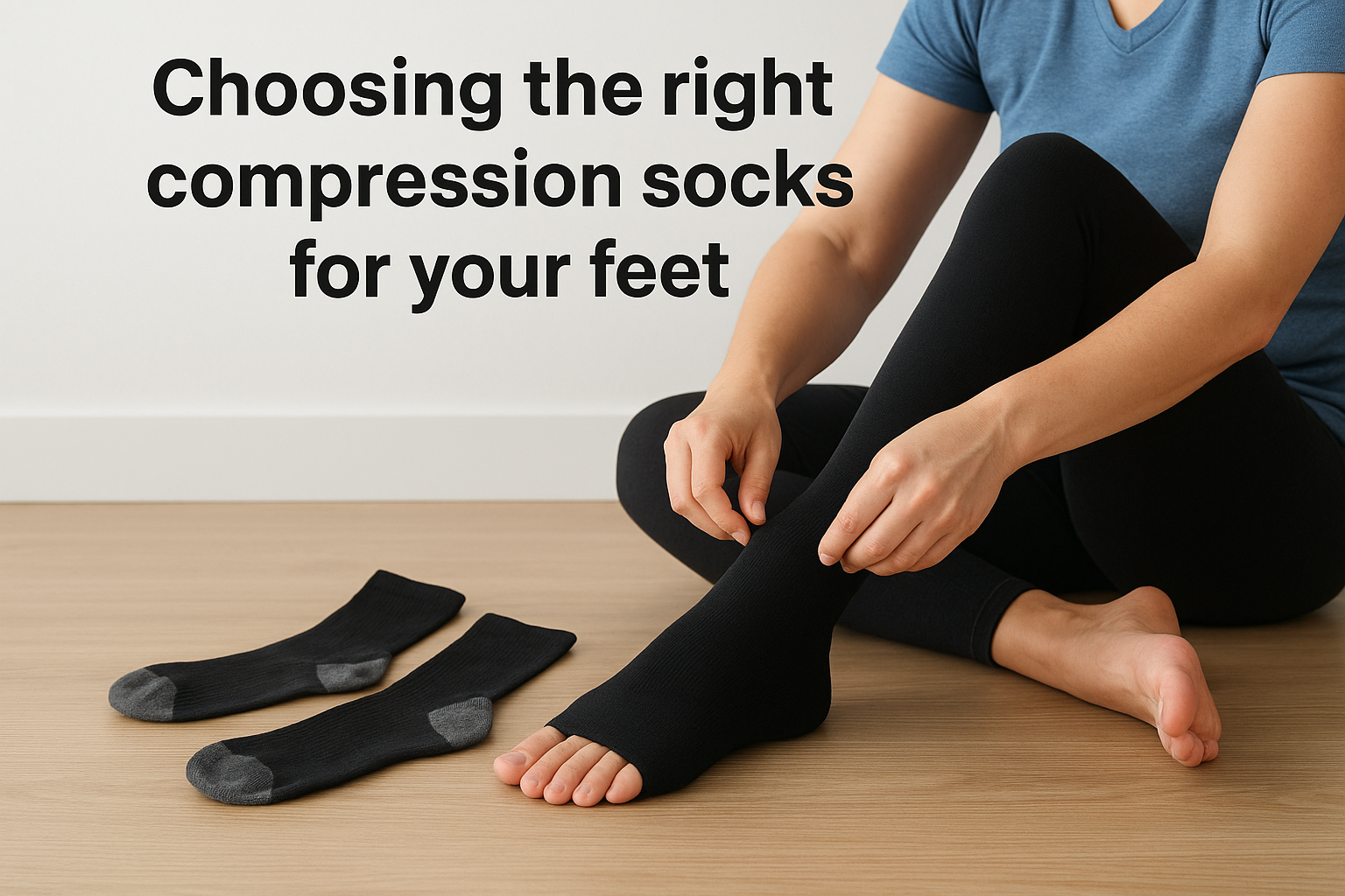 Choosing the right compression socks for your feet