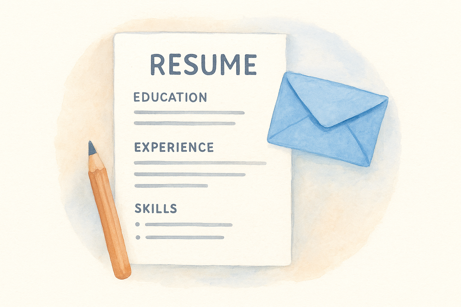 6. Etsy minimalist teacher resume templates