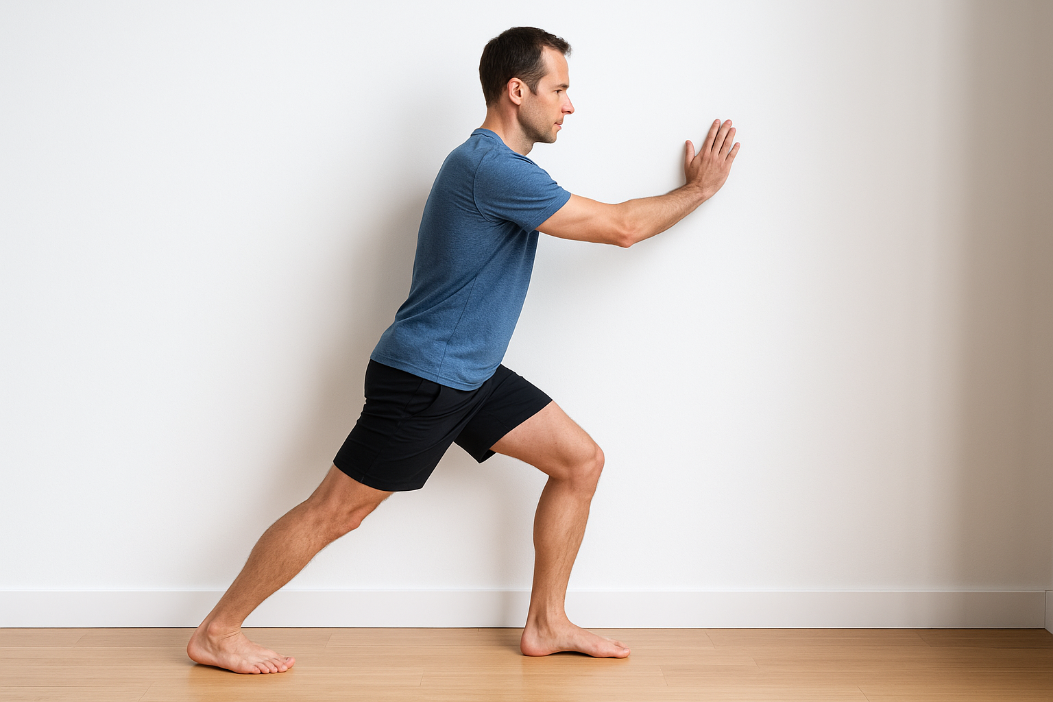 1. Standing calf stretch