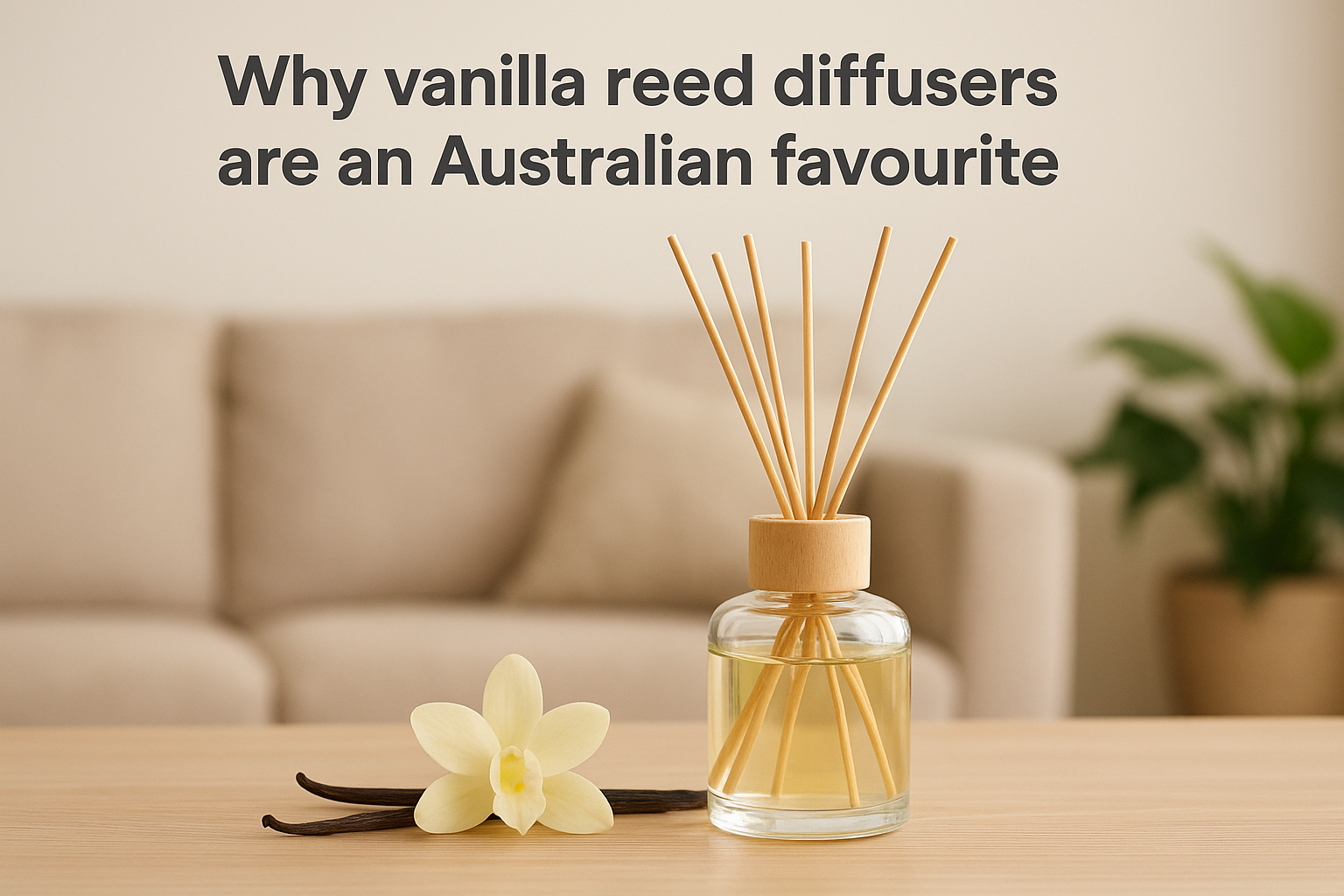 Why vanilla reed diffusers are an Australian favourite