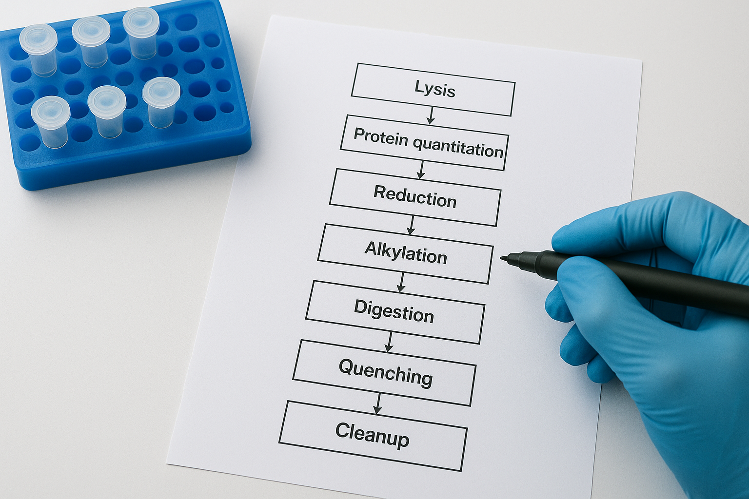 Map each workflow step