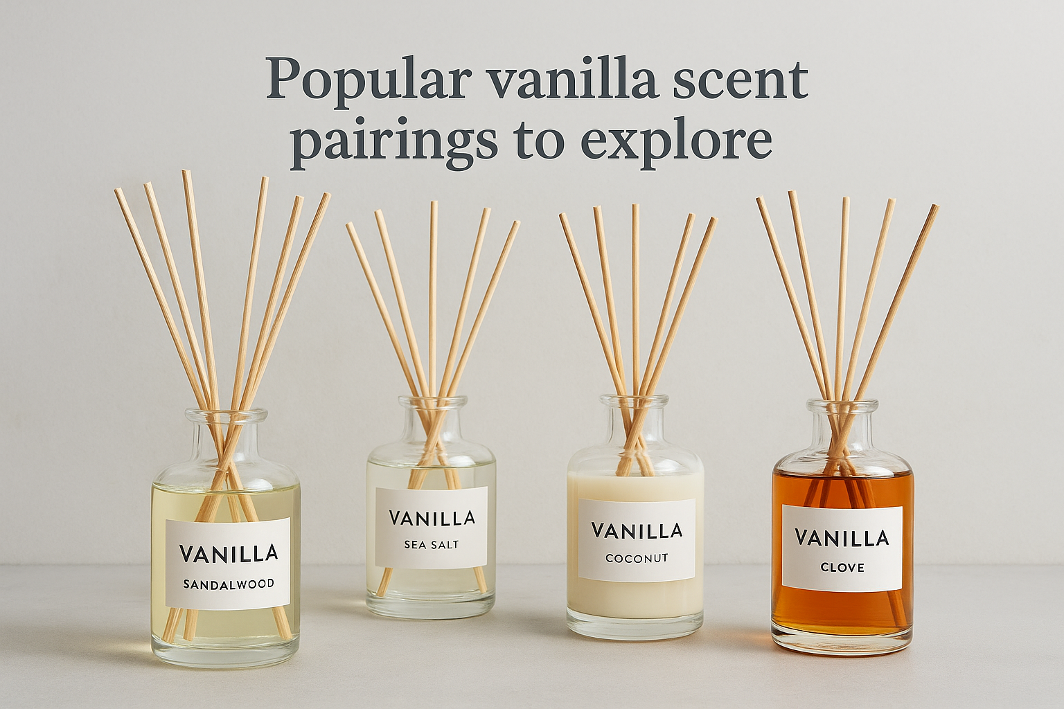 Popular vanilla scent pairings to explore