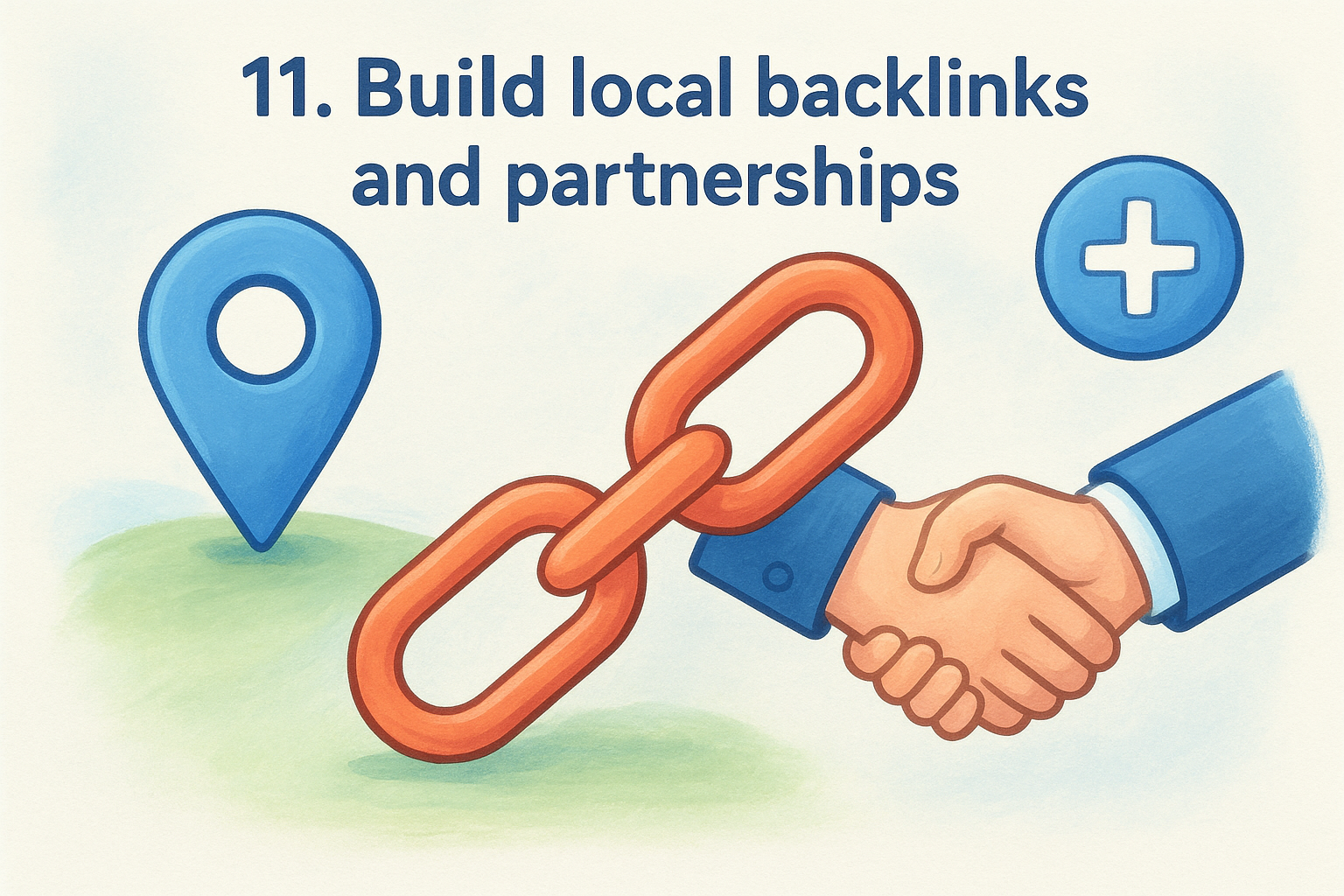 11. Build local backlinks and partnerships