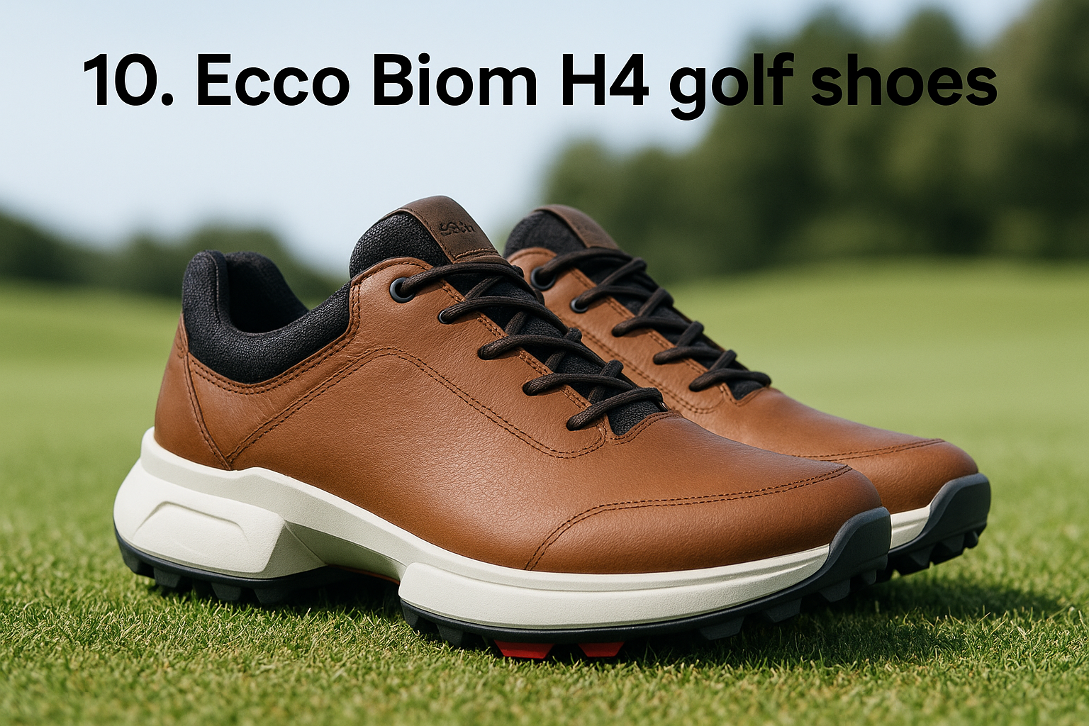 10. Ecco Biom H4 golf shoes