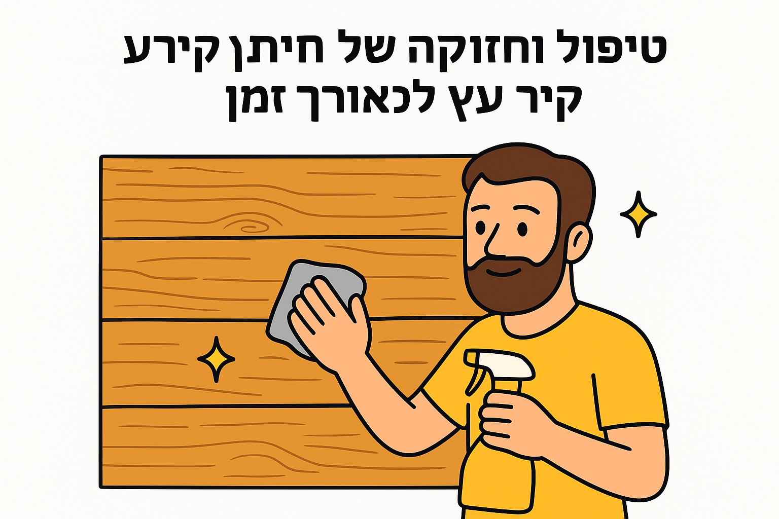 טיפול ותחזוקה של חיפוי קיר עץ לאורך זמן