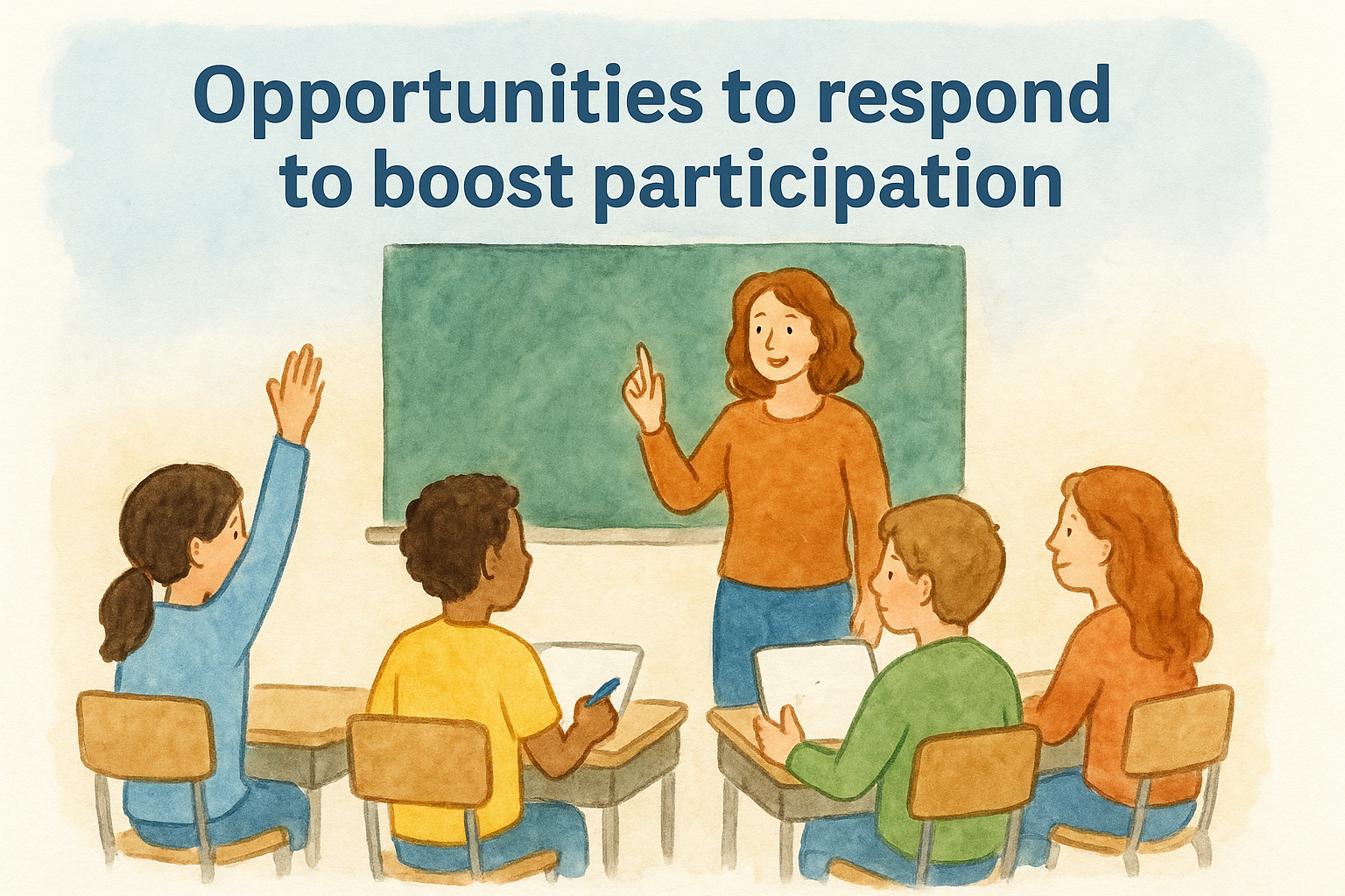 2. Opportunities to respond to boost participation