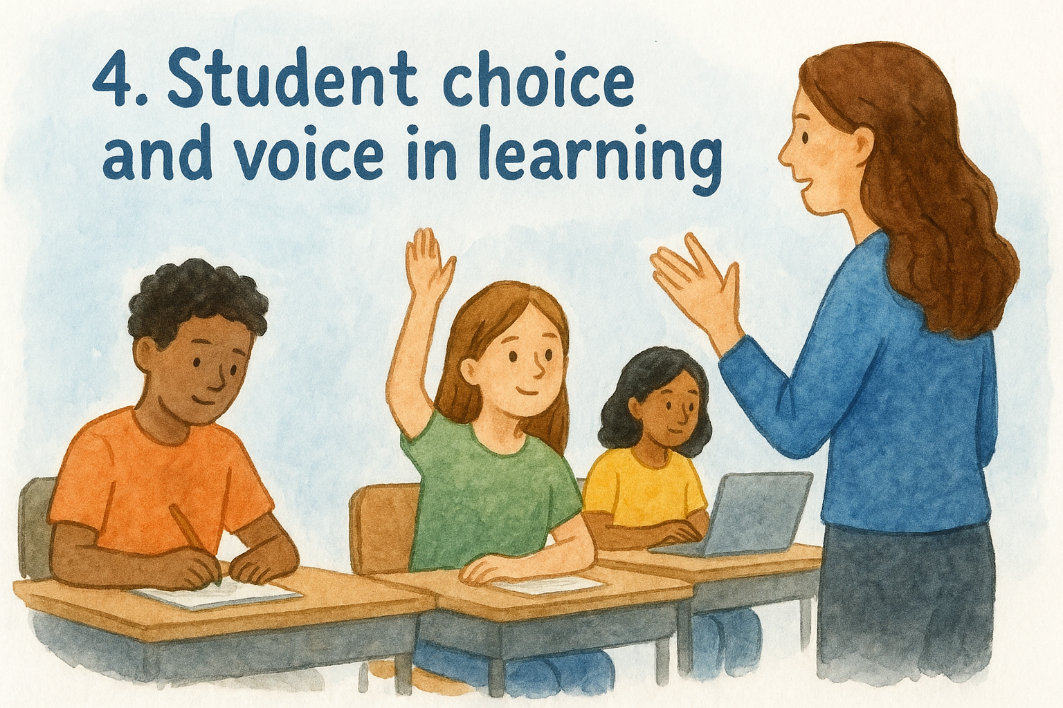 4. Student choice and voice in learning