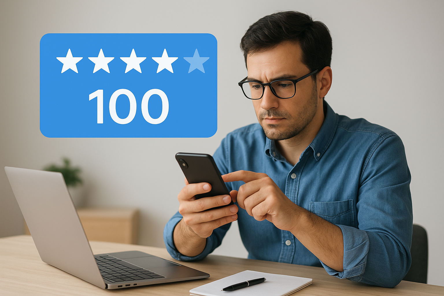 Evaluate reviews and developer reputation