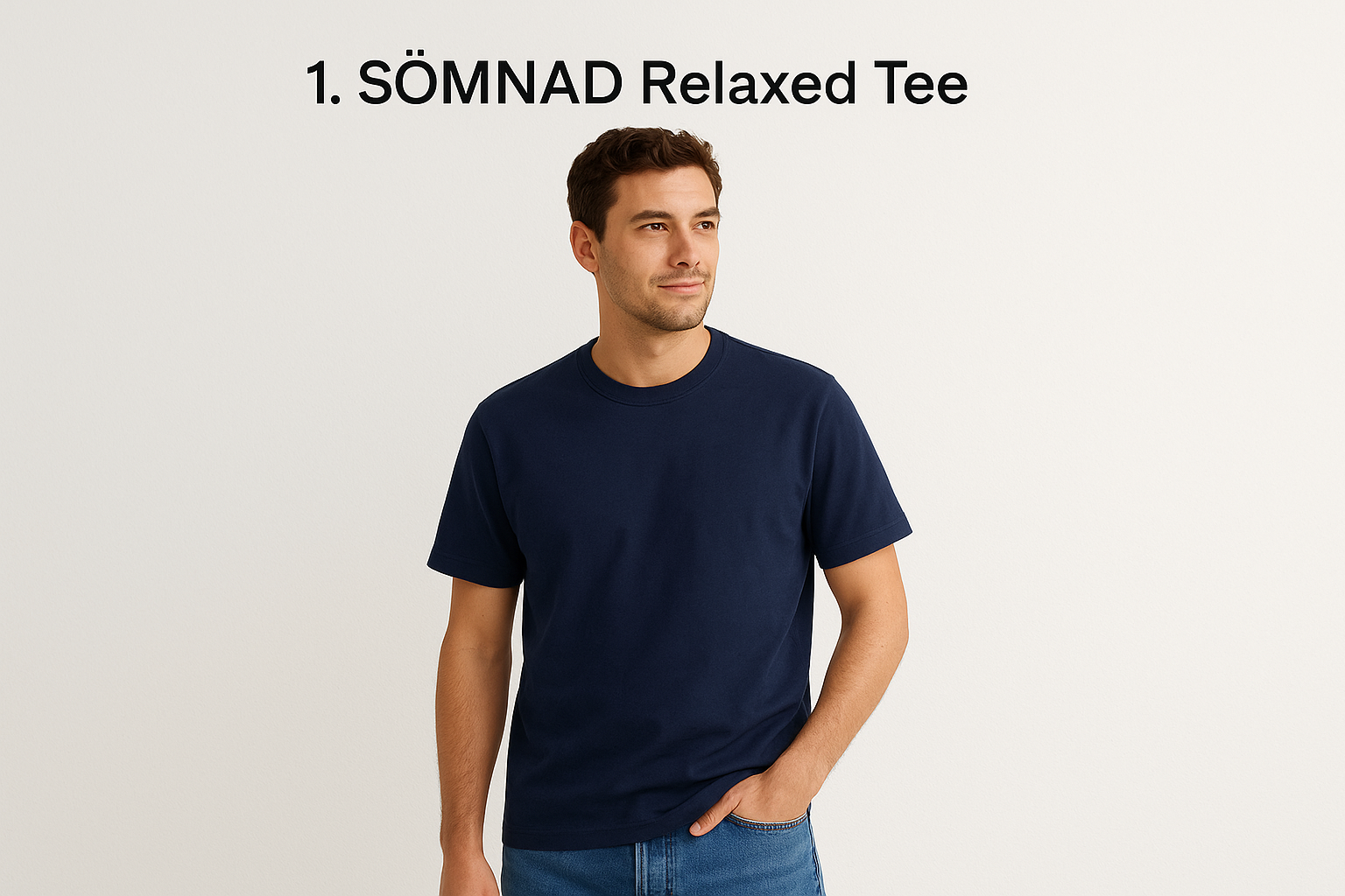 1. SÖMNAD Relaxed Tee