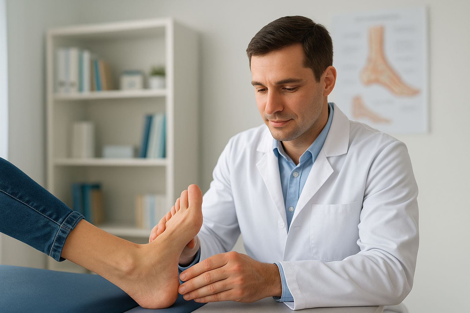 1. Look for a comprehensive foot and ankle practice