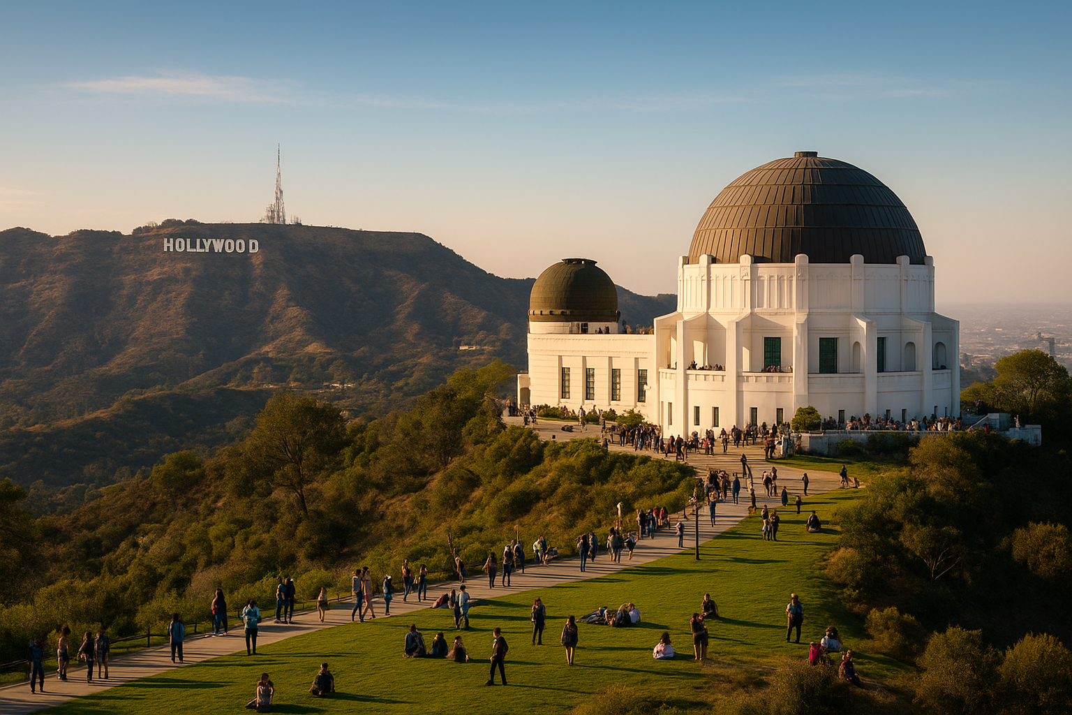 3. Explore Griffith Observatory and Griffith Park