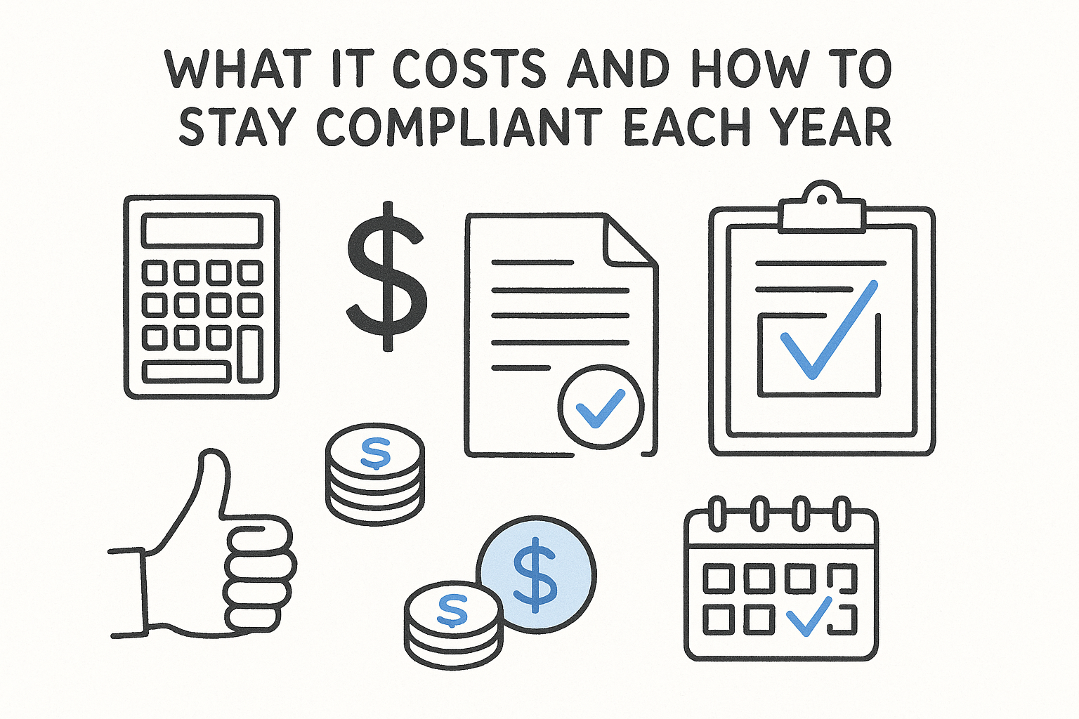 What it costs and how to stay compliant each year