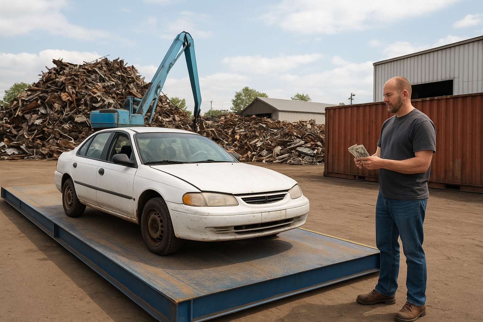 Towing Junk Car for Cash: Detroit's No-Title Options 5. Scrap metal recyclers in Metro Detroit