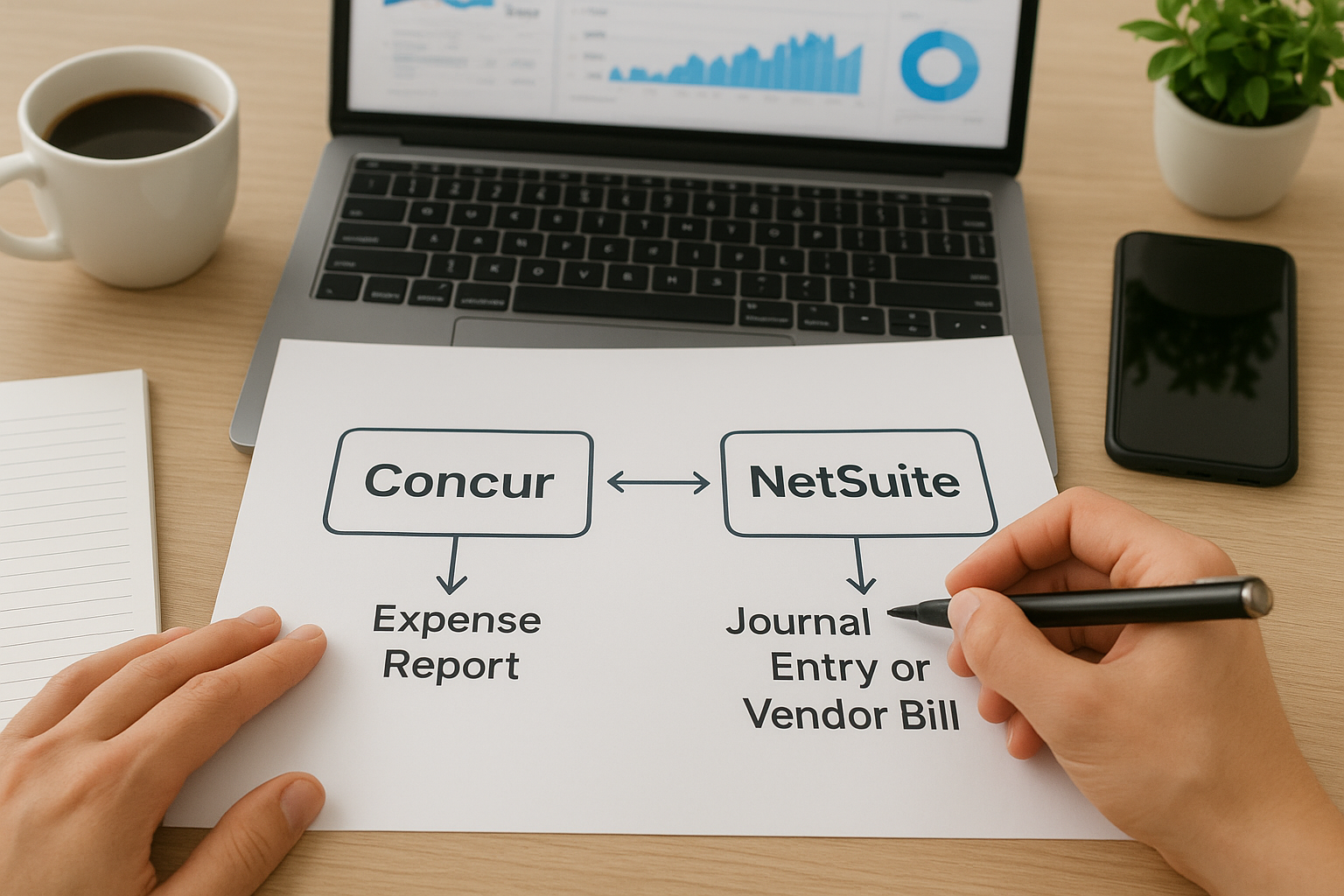 How the Concur NetSuite integration works