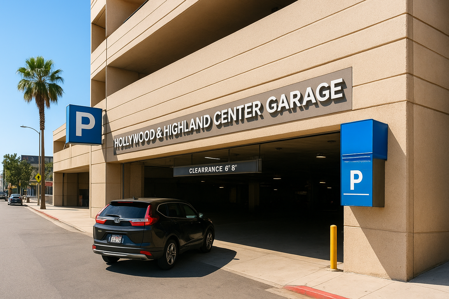1. Hollywood & Highland Center Garage