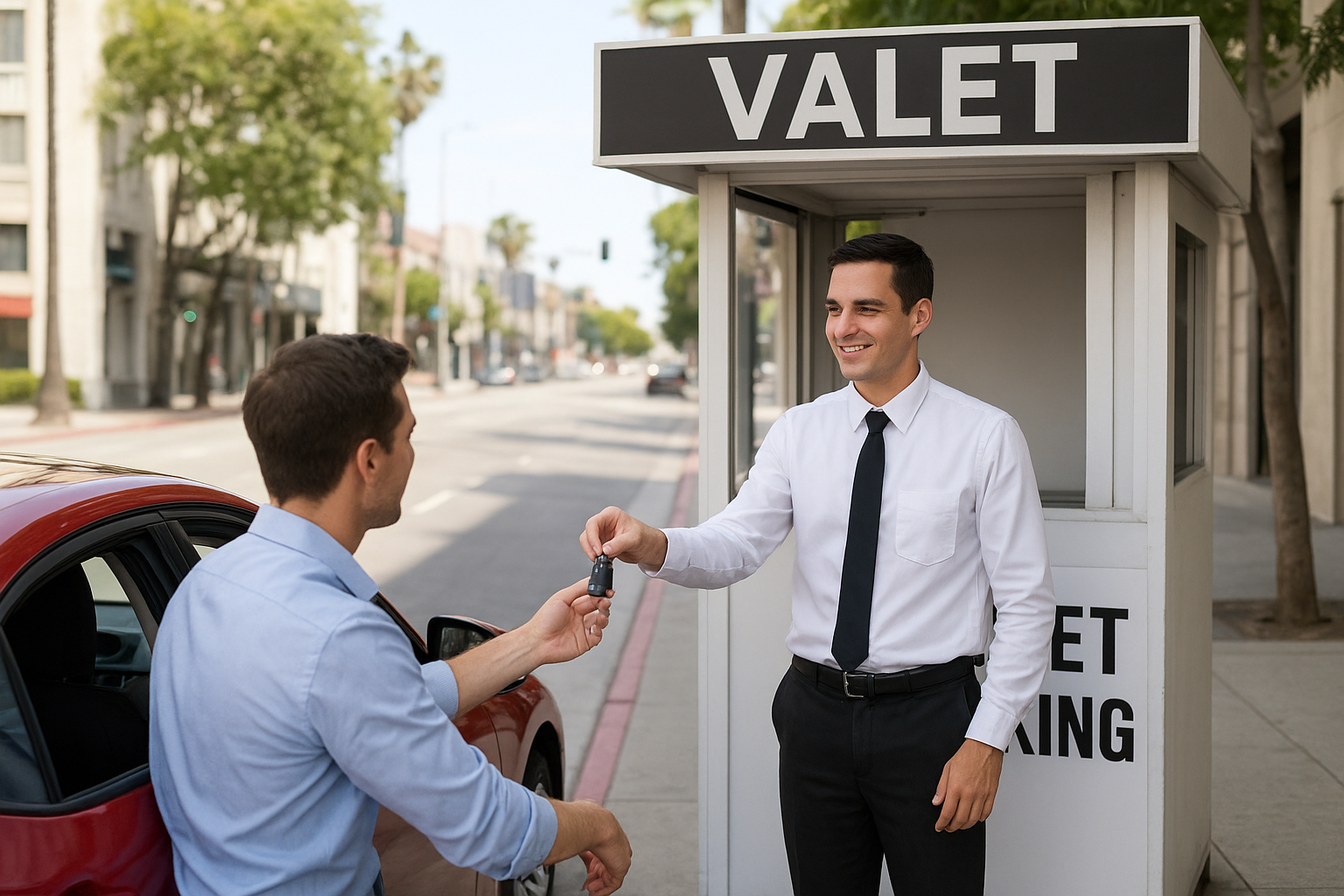 5. Valet parking at Highland Avenue lots