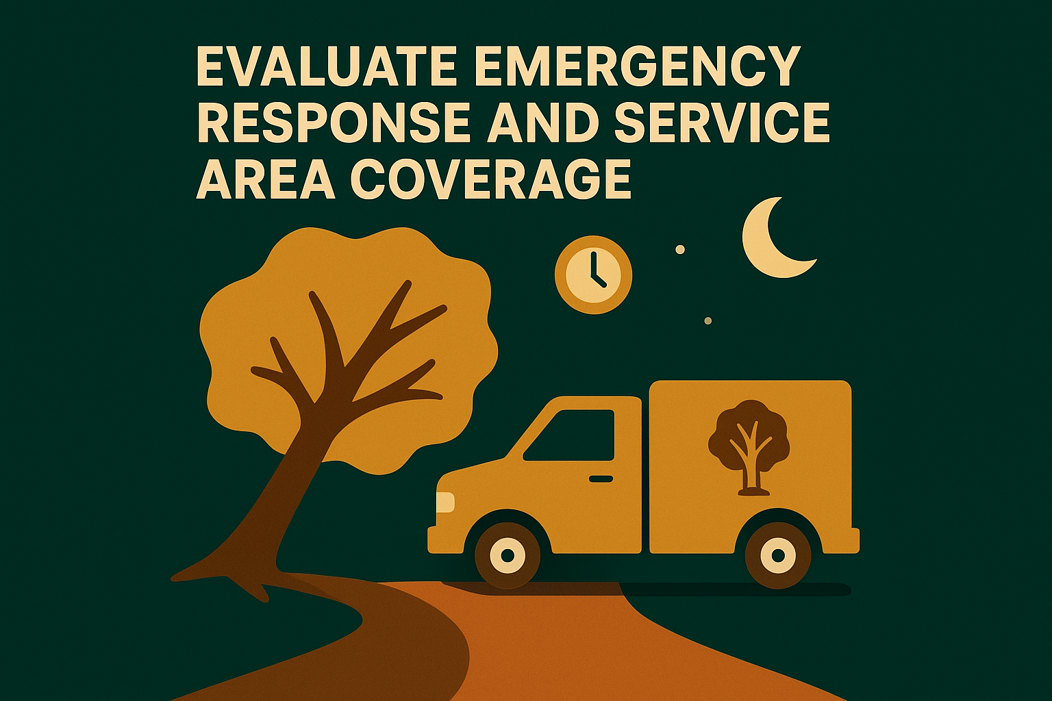 5. Evaluate emergency response and service area coverage