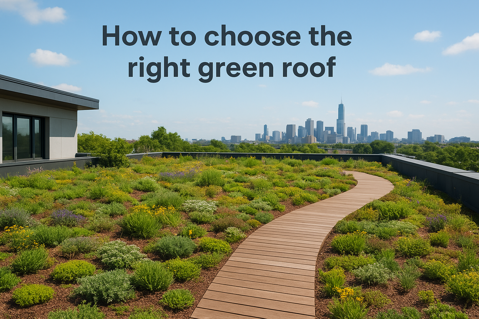 How to choose the right green roof