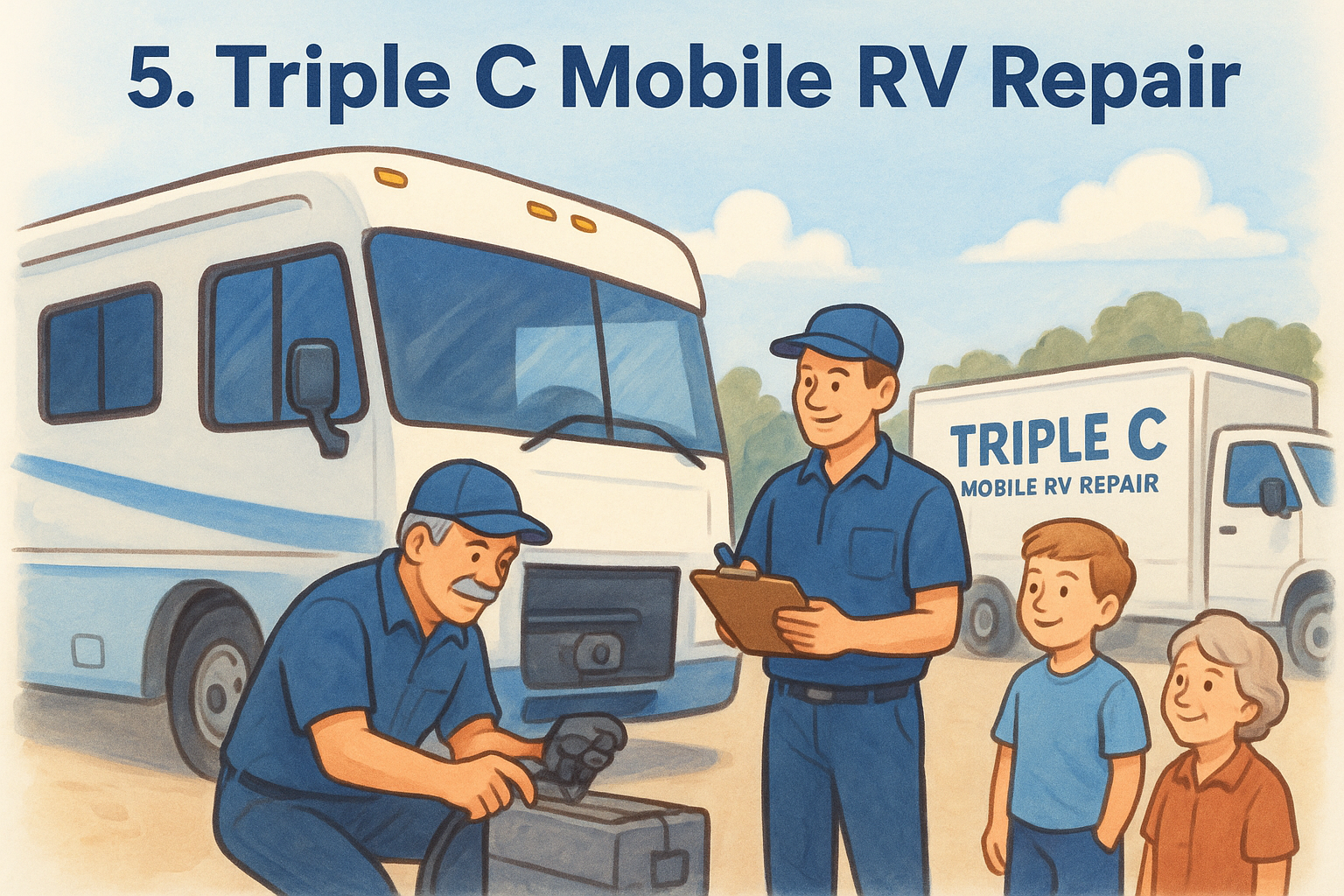 5. Triple C Mobile RV Repair