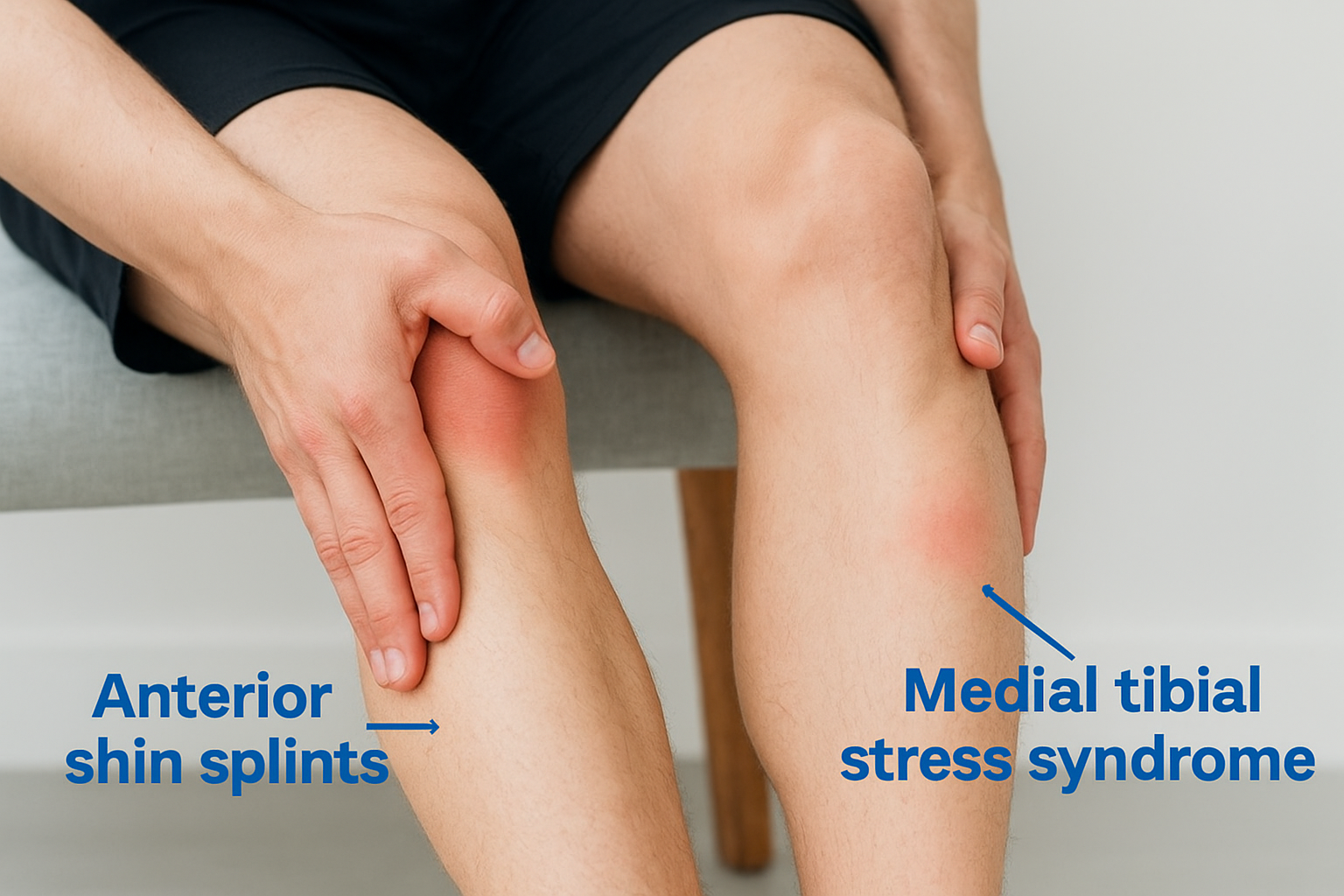 How this differs from medial tibial stress syndrome